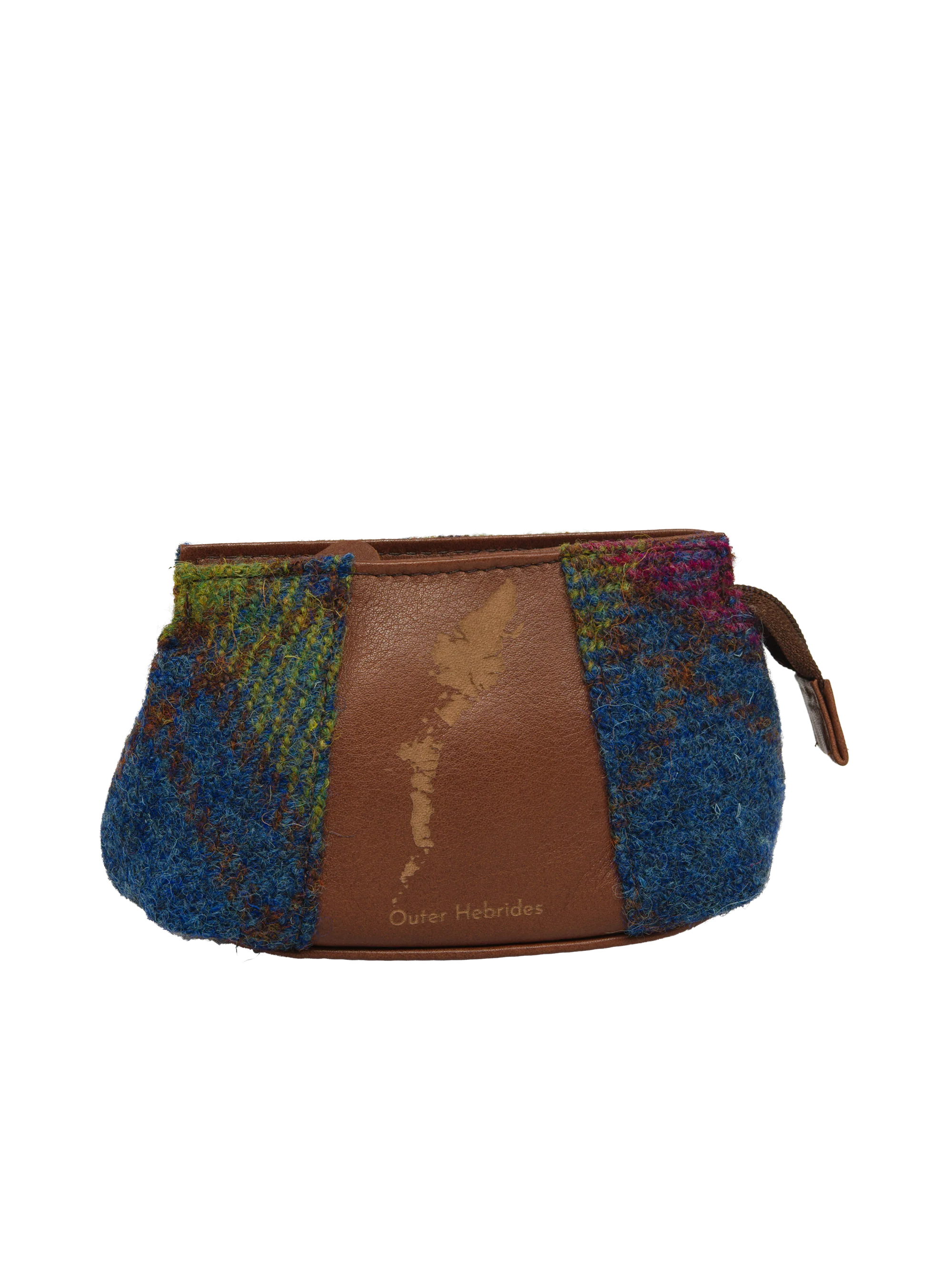 Harris Tweed Engraved Coin Purse - A0195