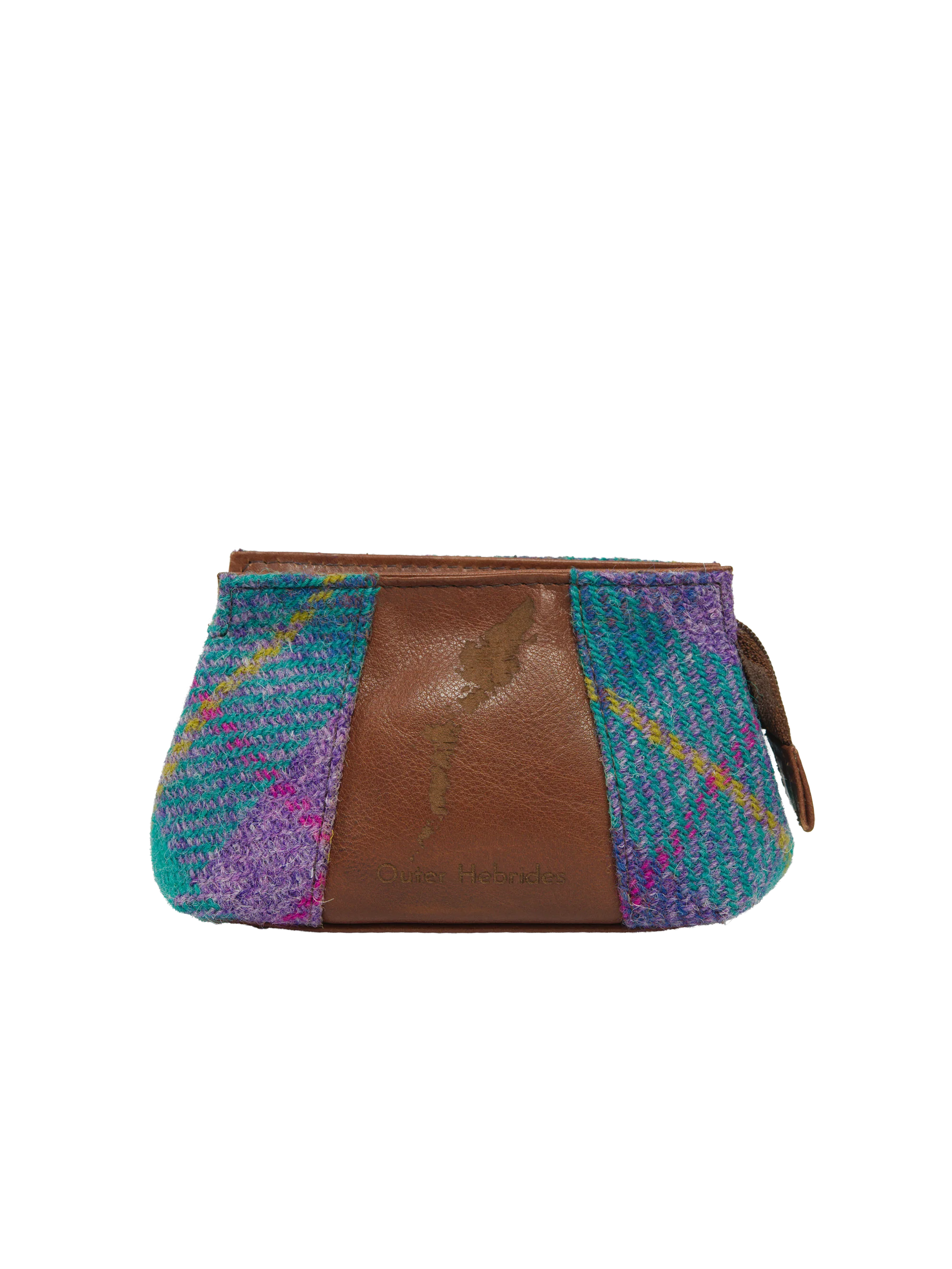 Harris Tweed Engraved Coin Purse - A0222