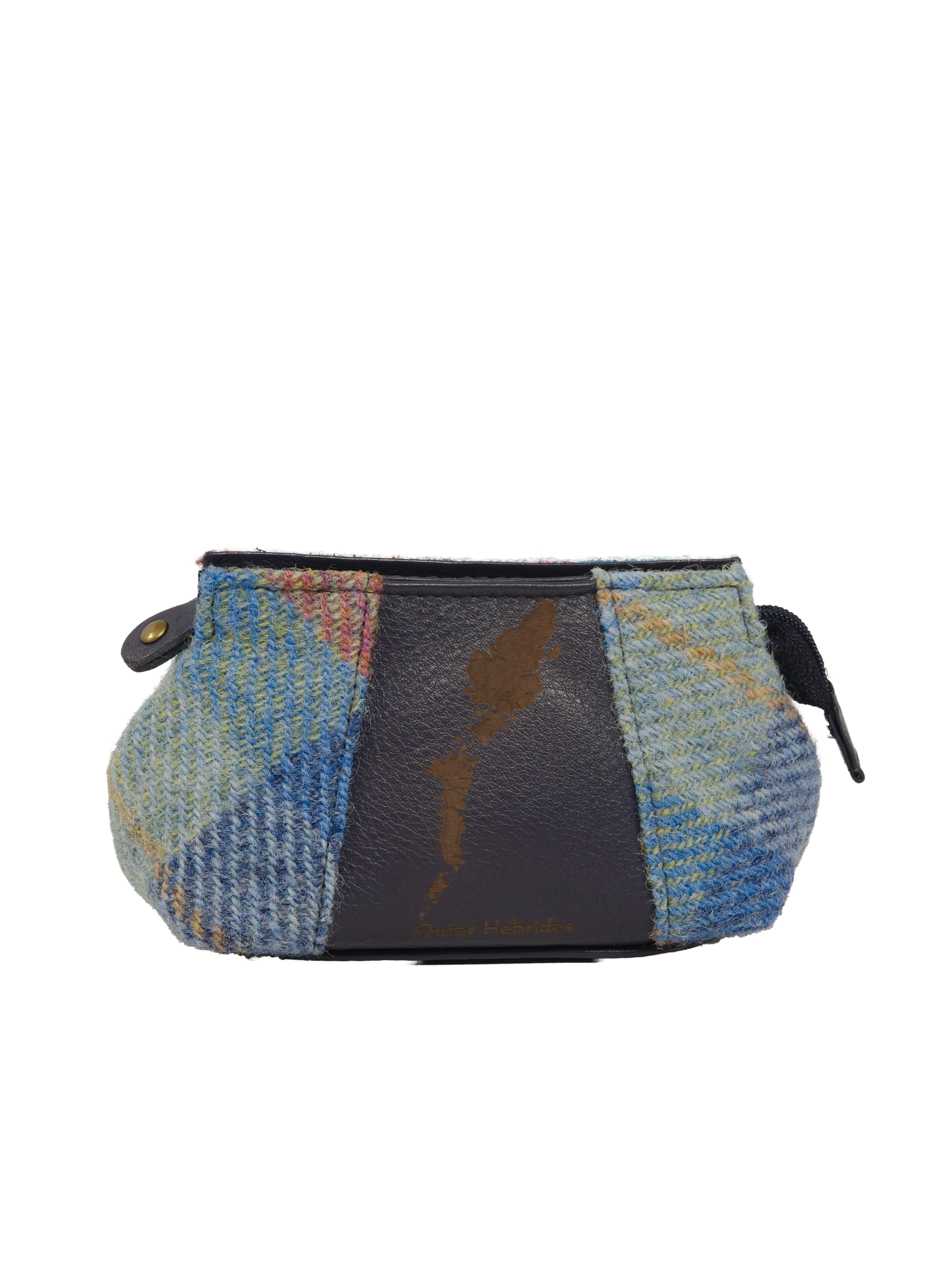 Harris Tweed Engraved Coin Purse - A0226