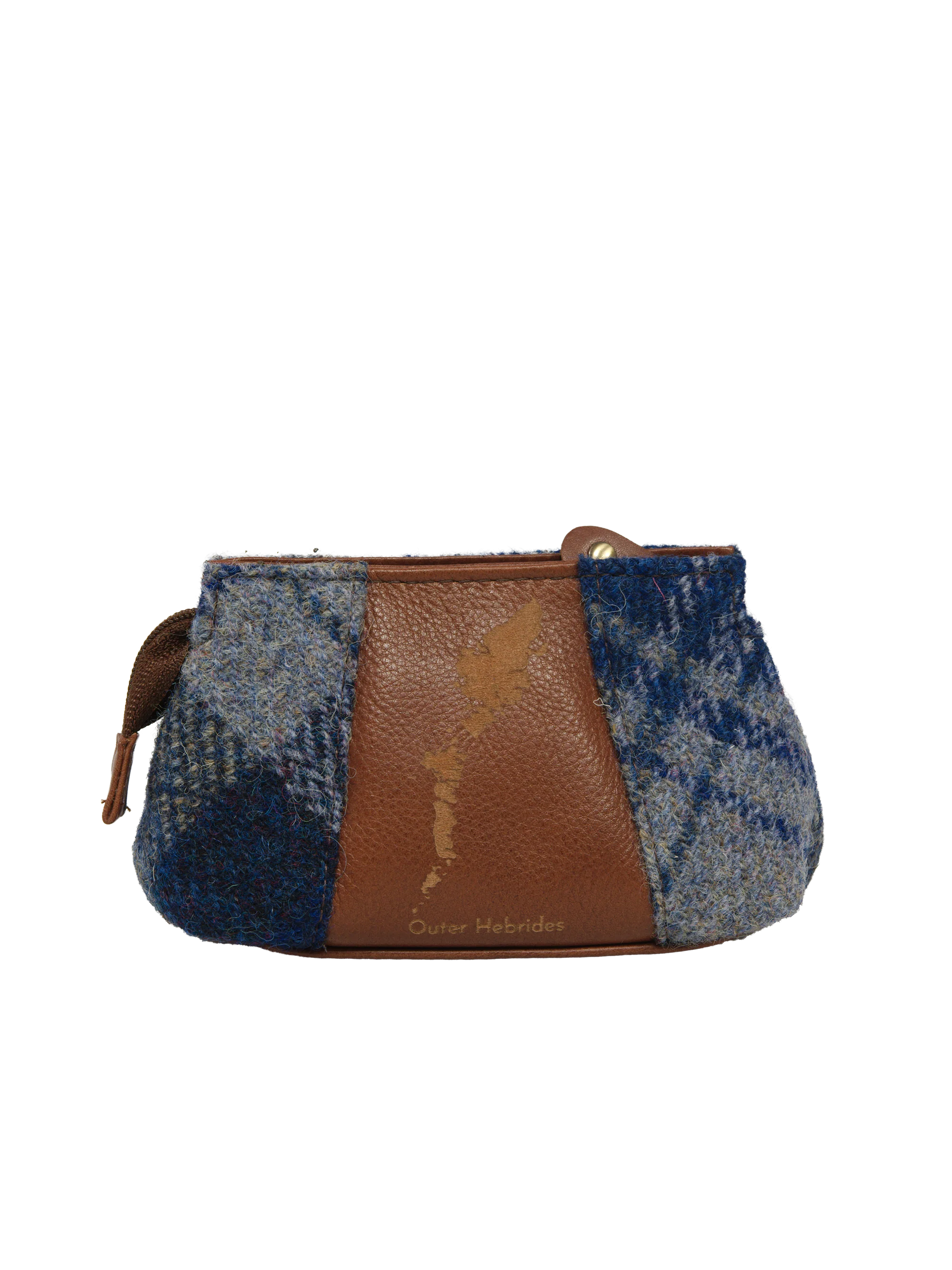 Harris Tweed Engraved Coin Purse - A0237