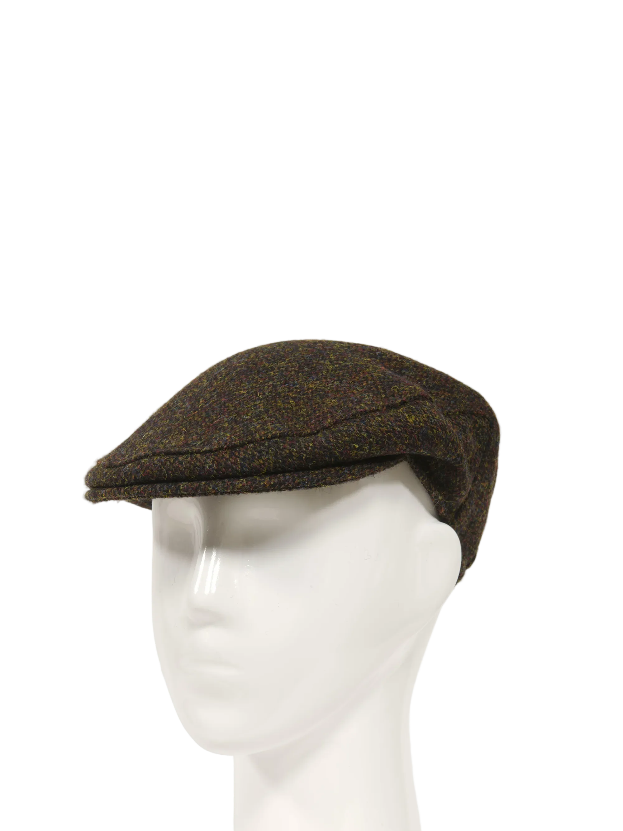 Harris Tweed Flat Cap - Brown Barleycorn (HH) - Image 3