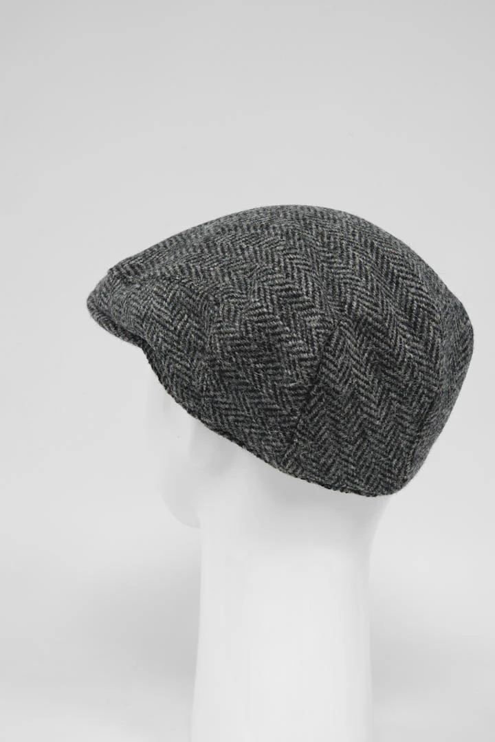 Harris Tweed Flat Cap - HB64 (PJ) - Image 6