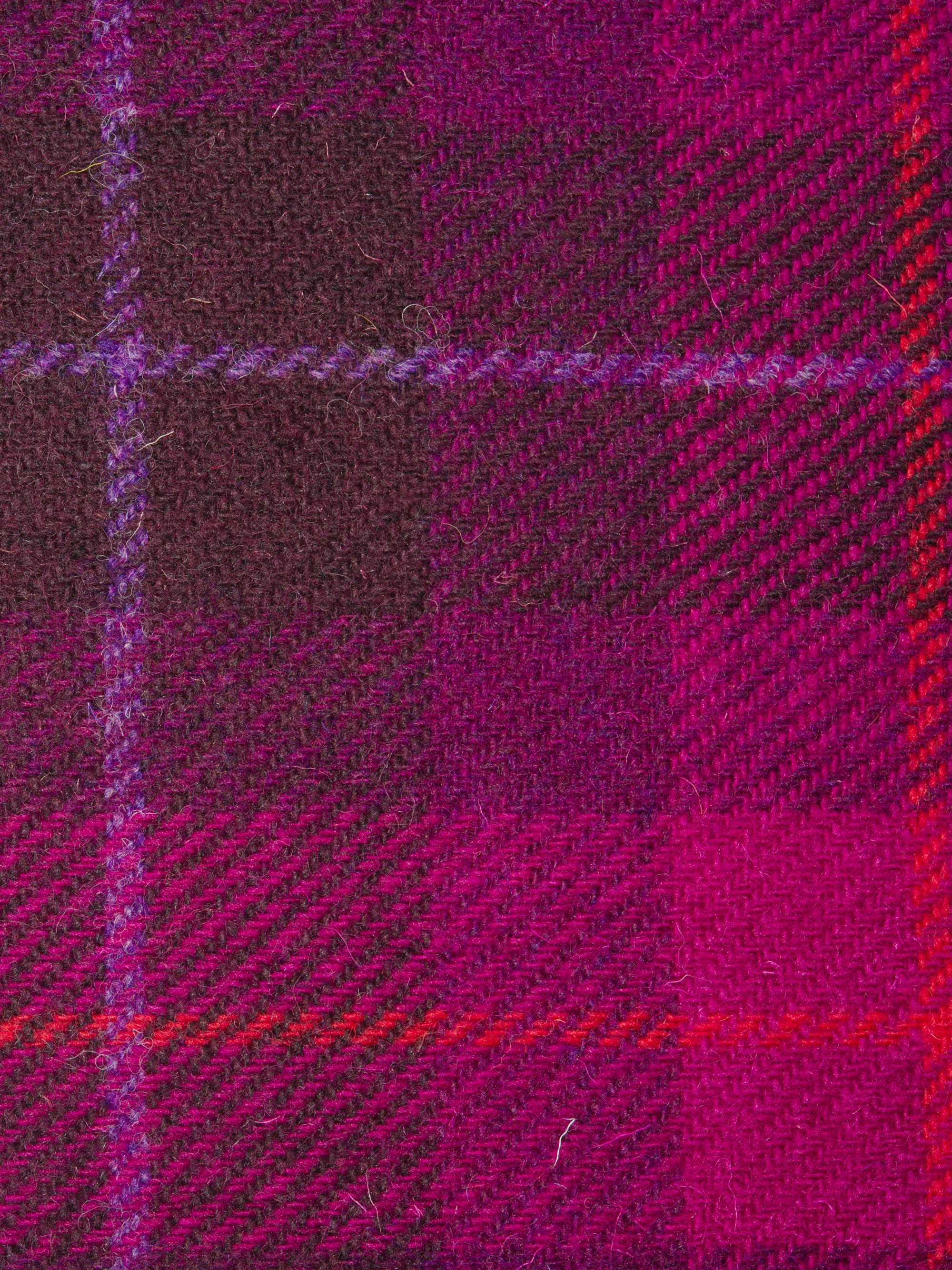 Harris Tweed Fuschia Check A032