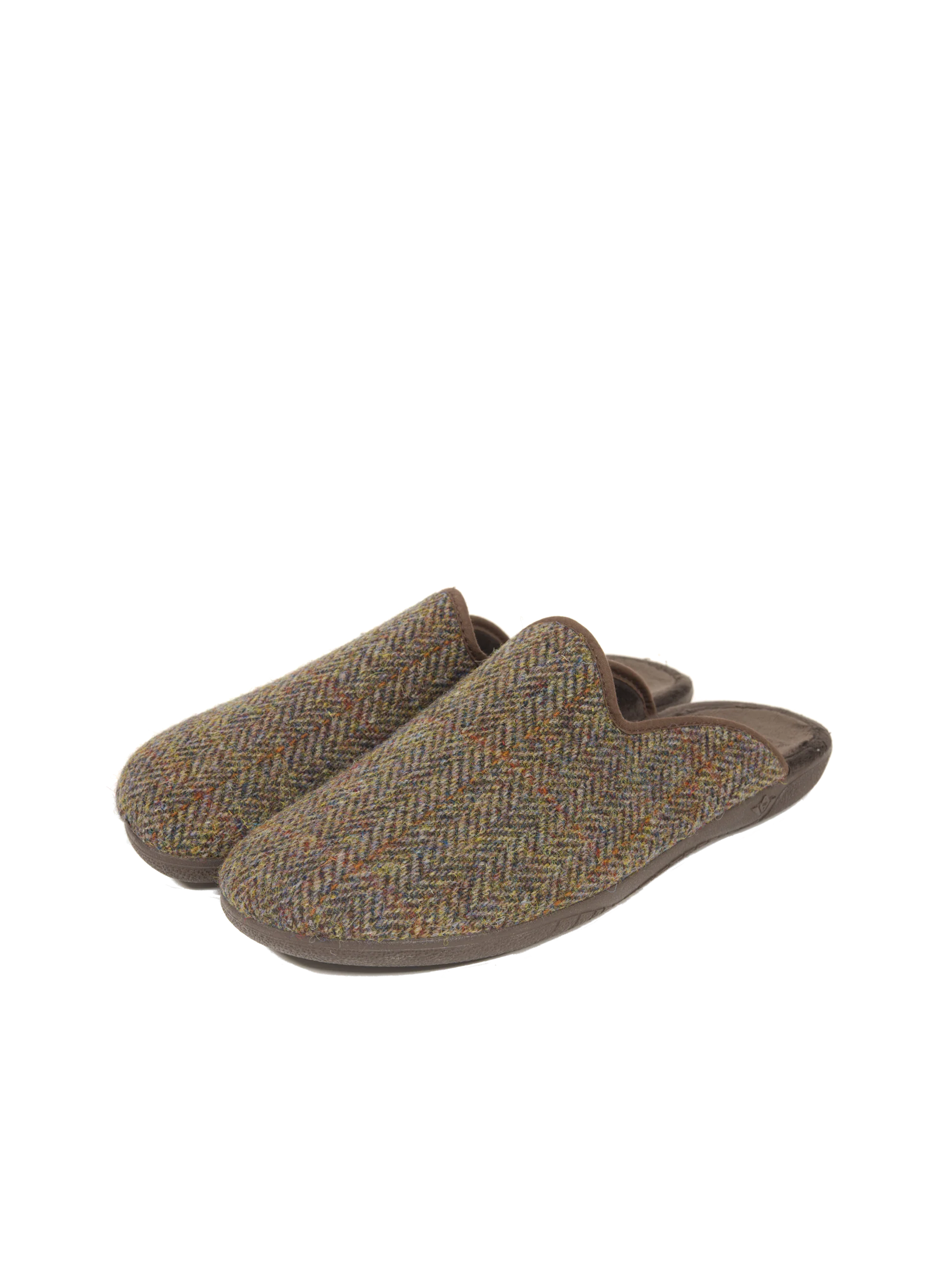 Harris Tweed Gents Slippers - HB40