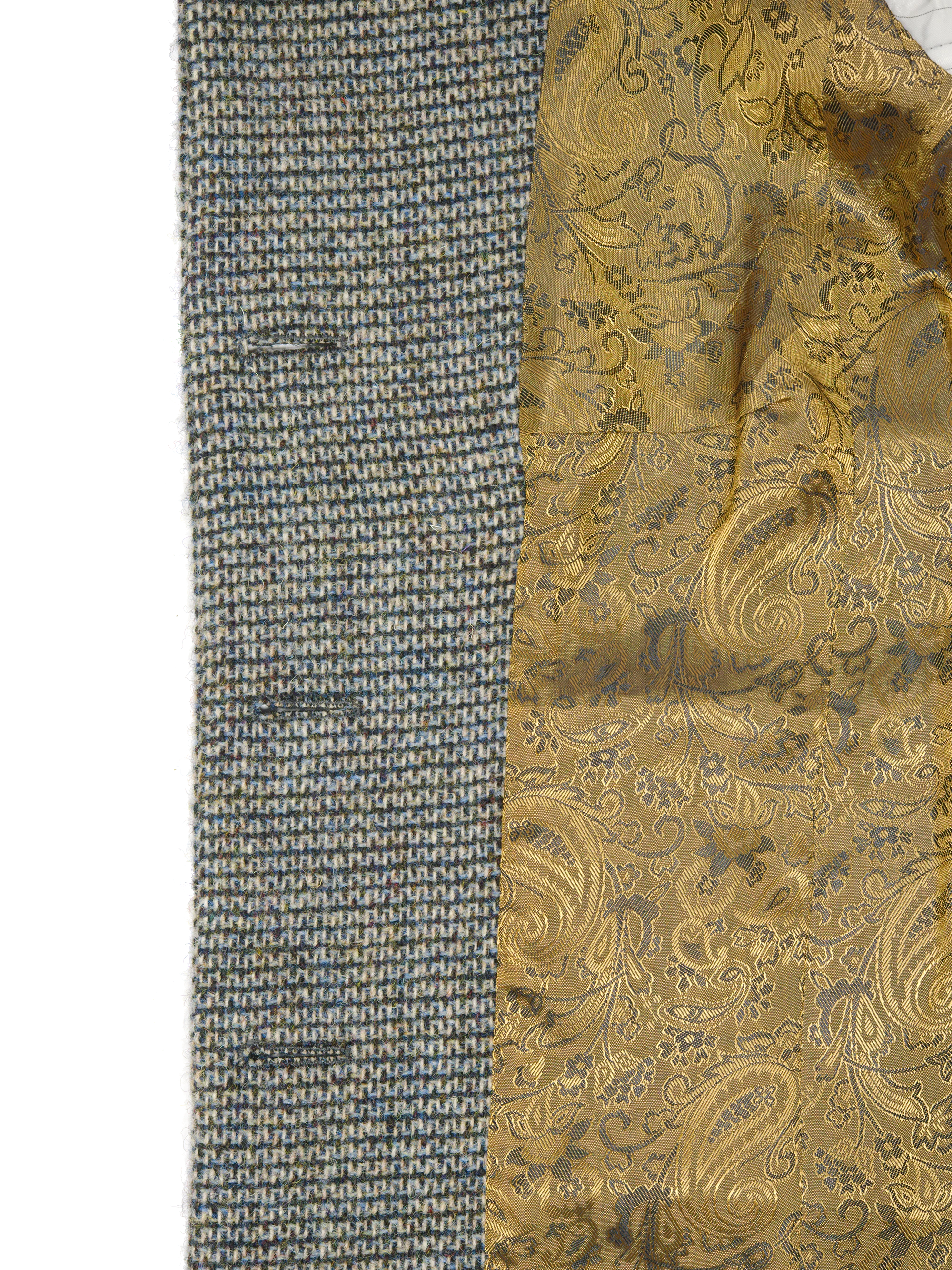 Harris Tweed Grace Jacket - Duck Egg Blue Weave - Image 6