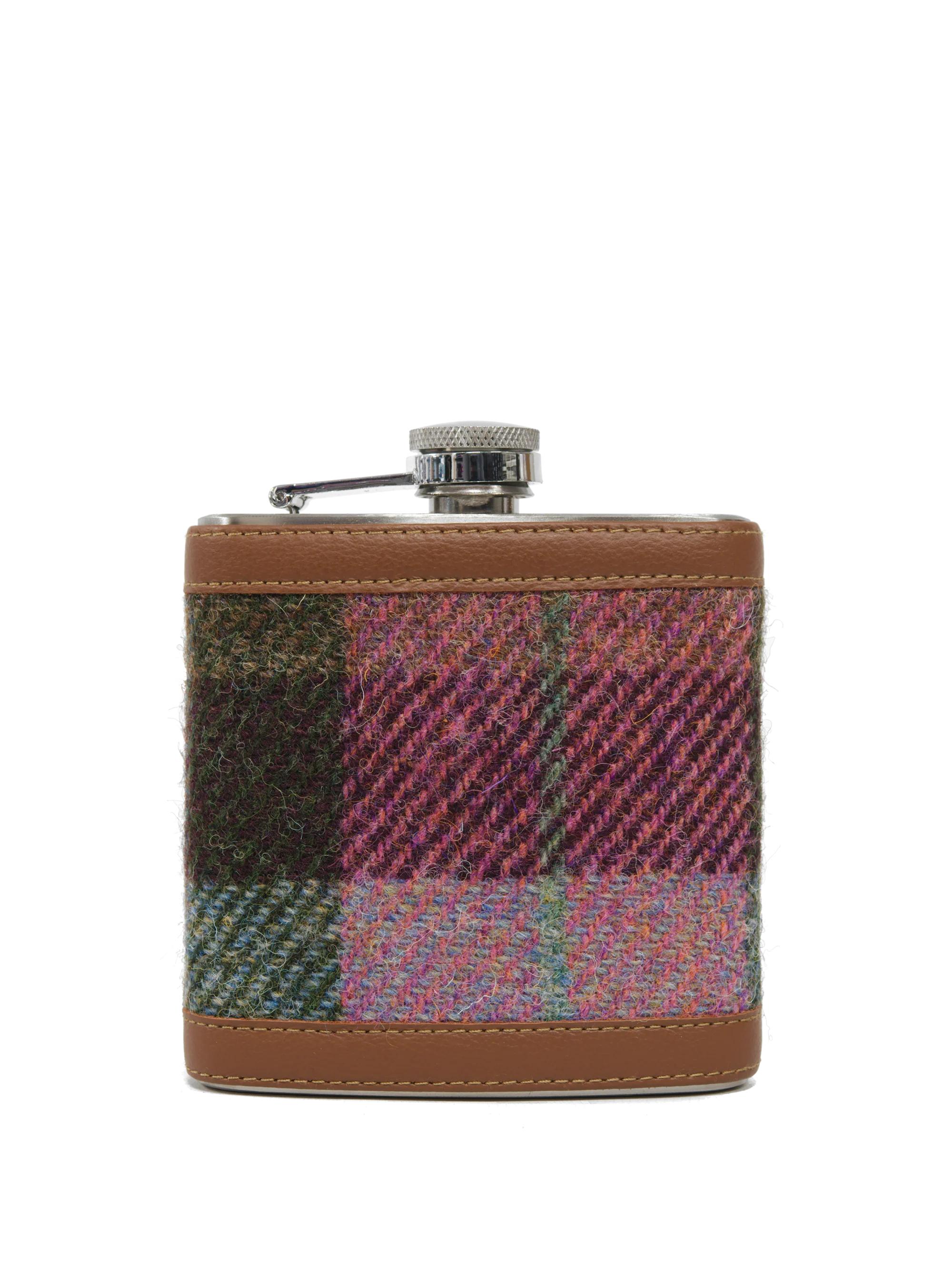 Harris Tweed Hip Flask - A0254