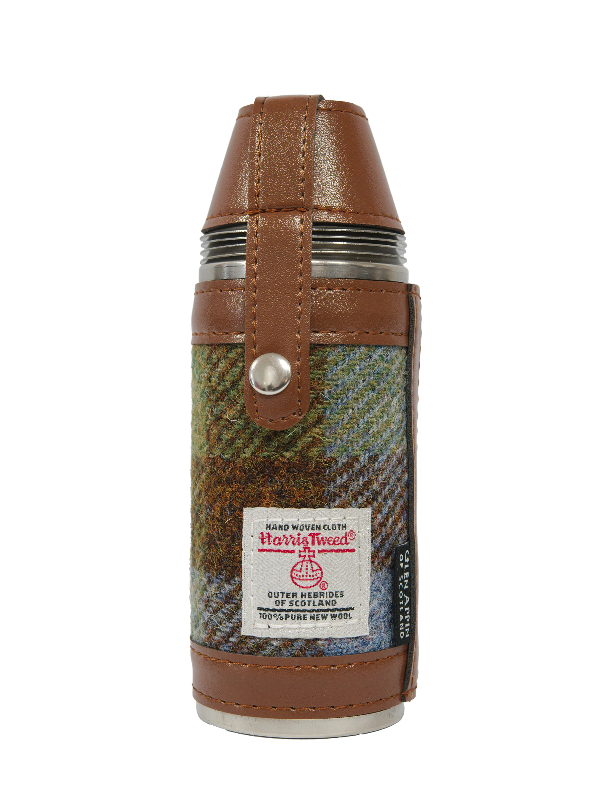 Harris Tweed Hunting Flask - A017 - Image 2