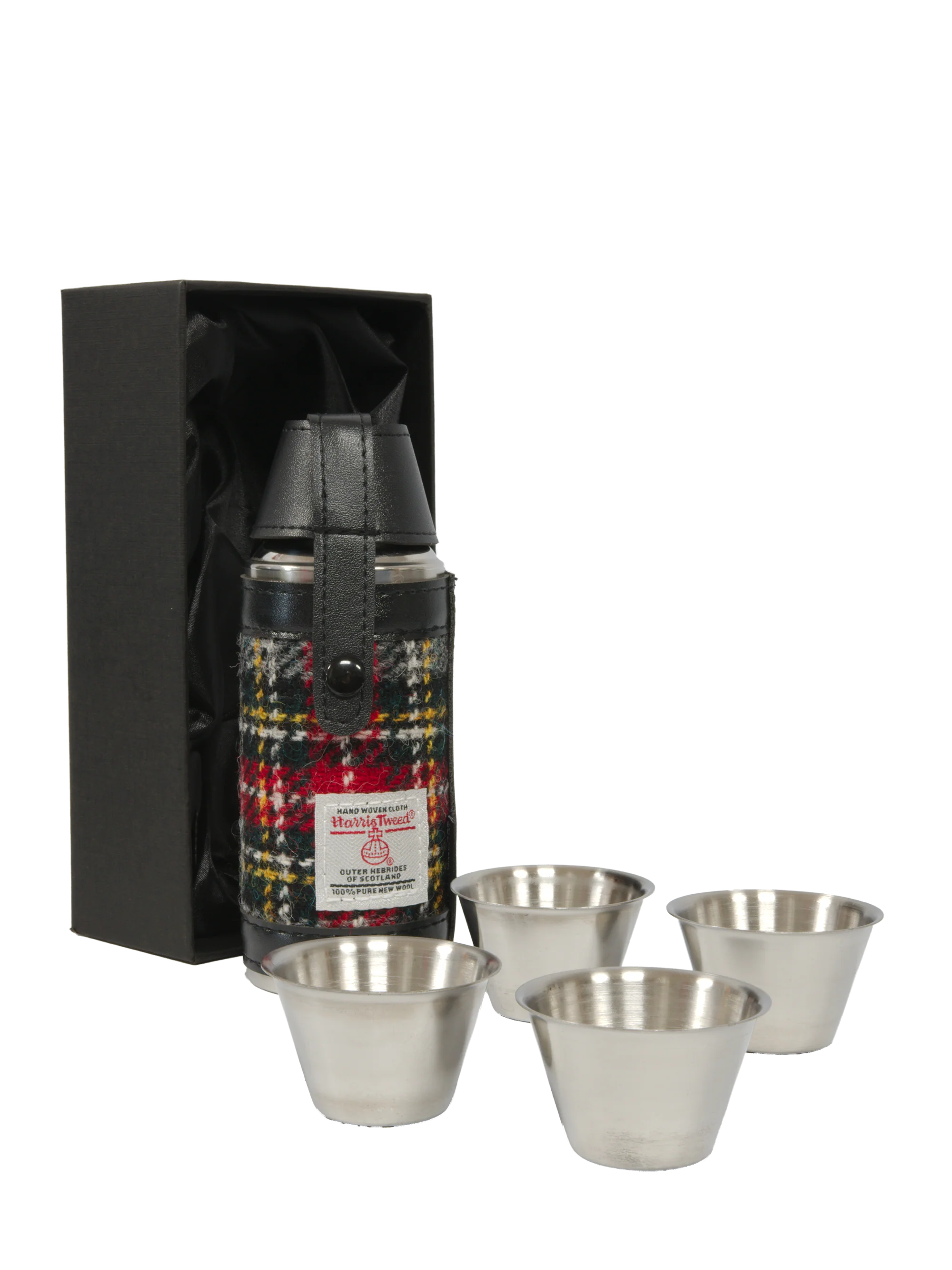 Harris Tweed Hunting Flask - A0215