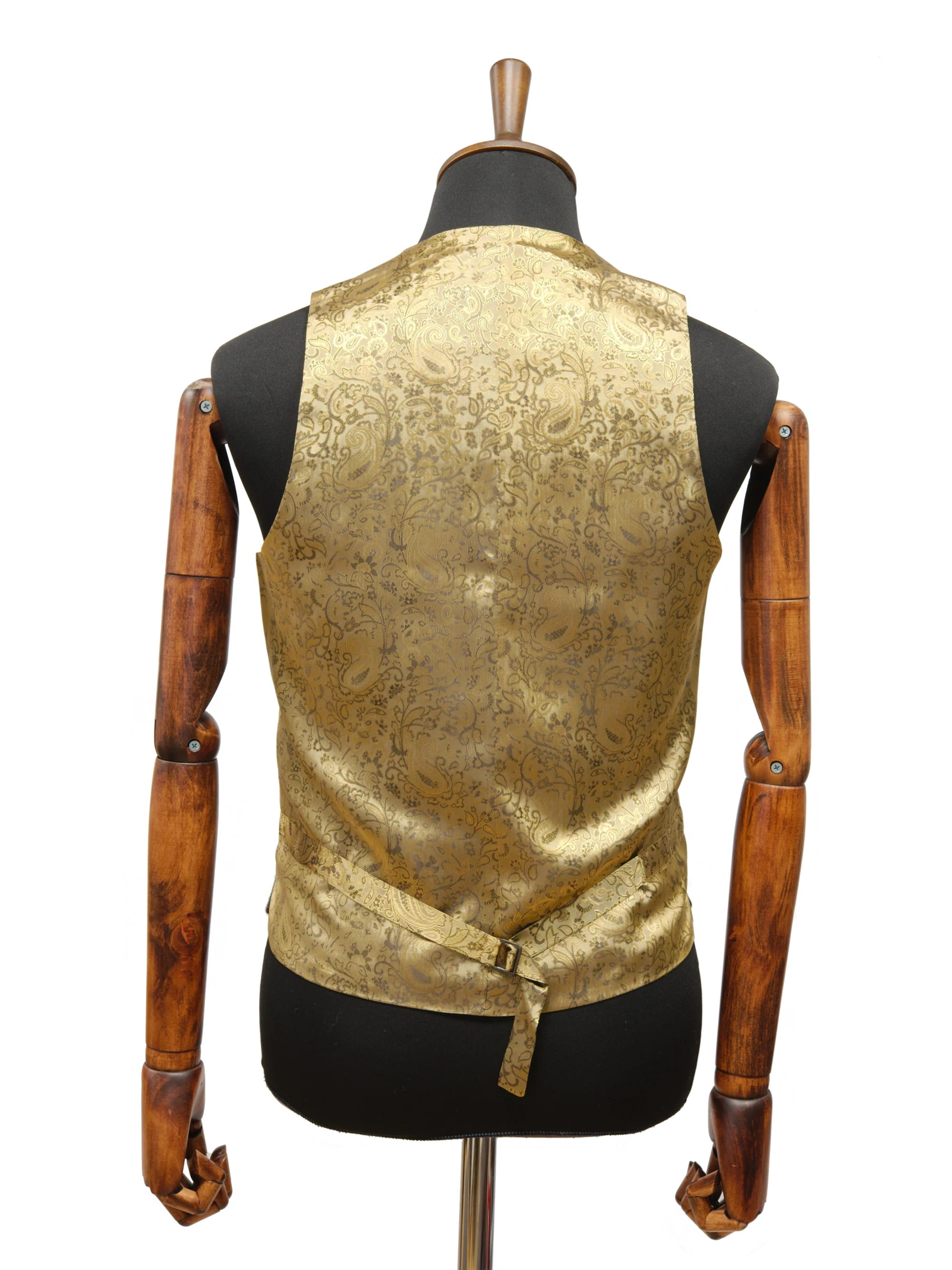 Harris Tweed Iain Waistcoat - Blue Multi - Image 4