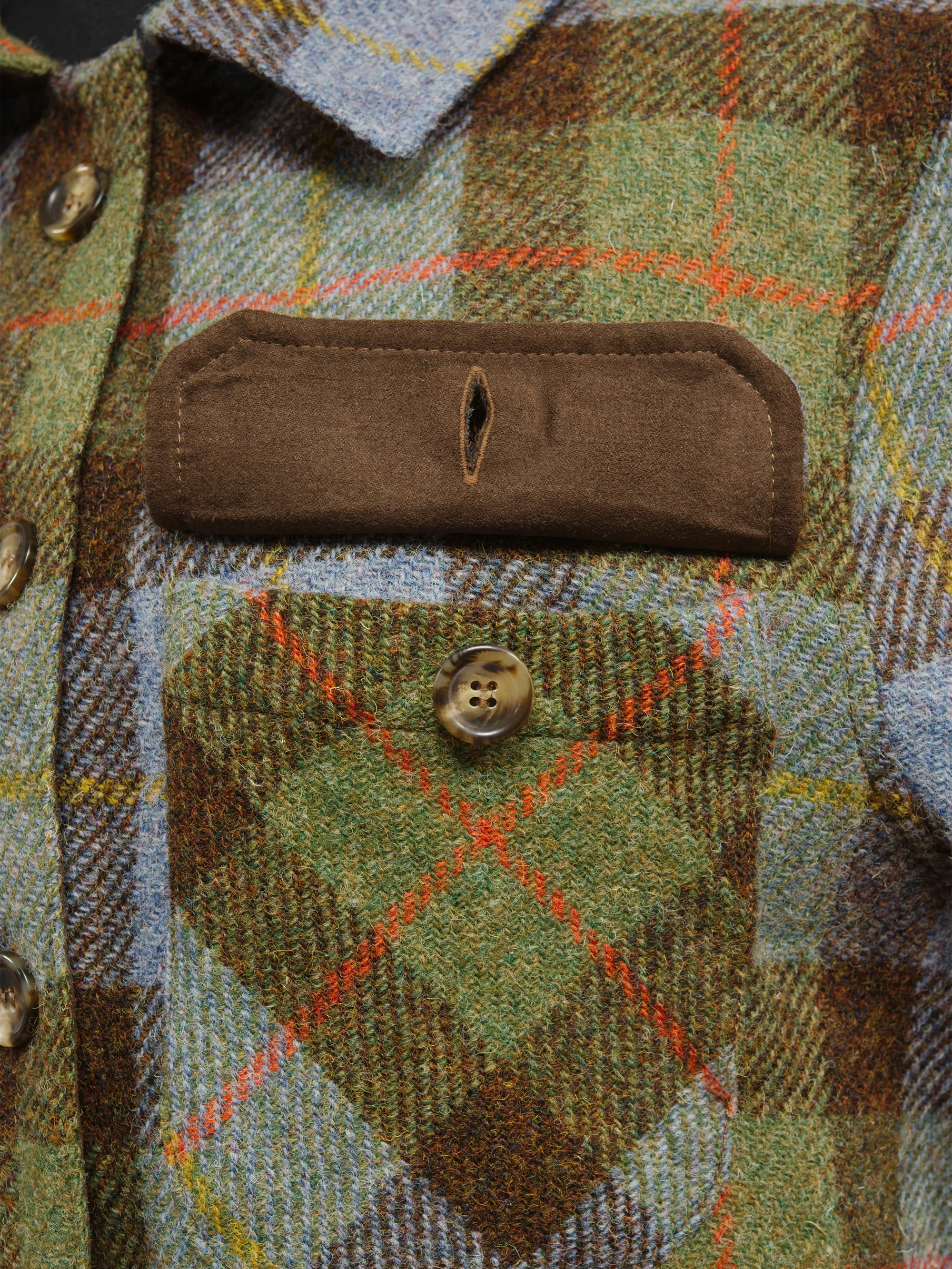 Harris Tweed Jackie Overshirt - A017 - Image 5
