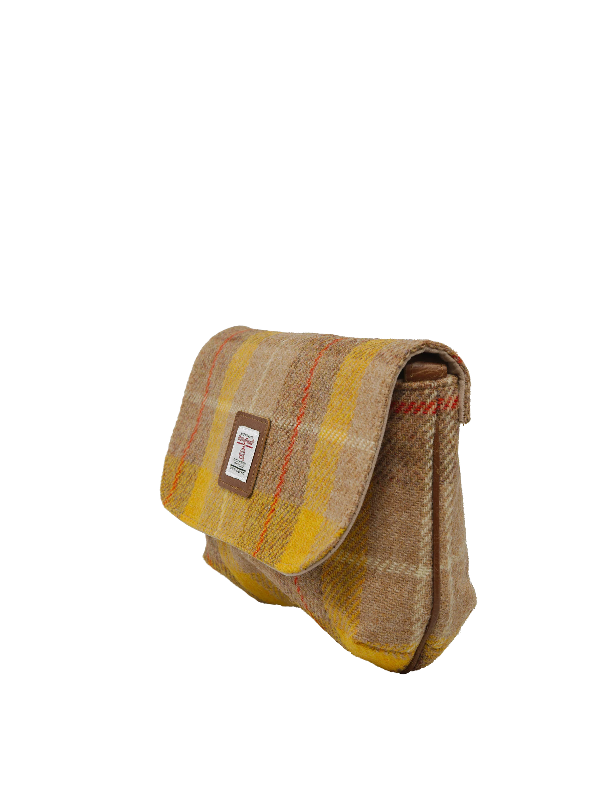 Harris Tweed Katie Bag - A0230 (Tan Leather) - Image 3