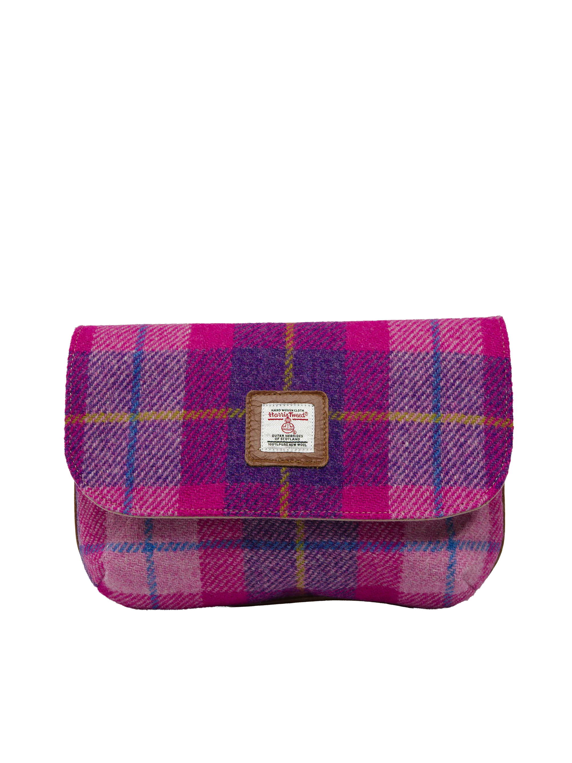 Harris Tweed Katie Bag - A090 (Tan Leather) - Image 2
