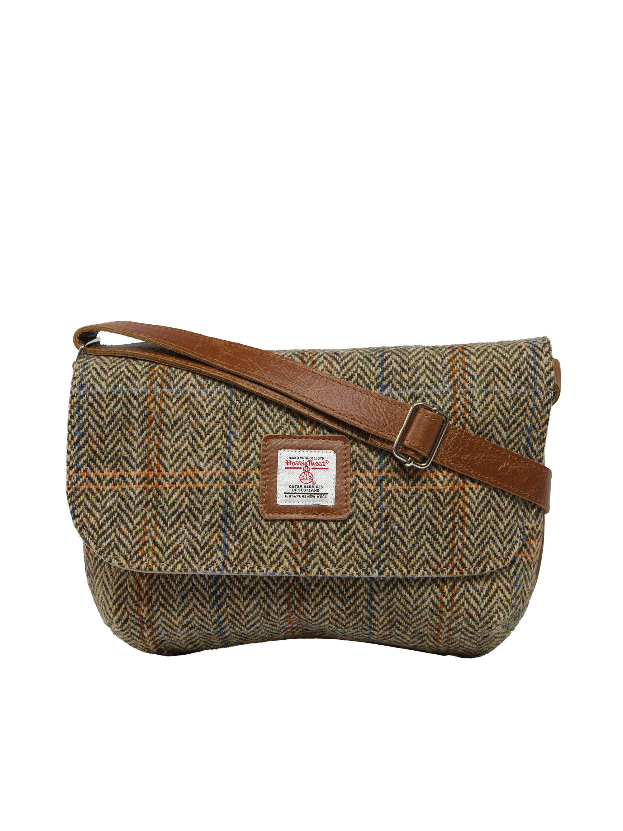 Harris Tweed Katie Bag - HB133 (Tan Leather)