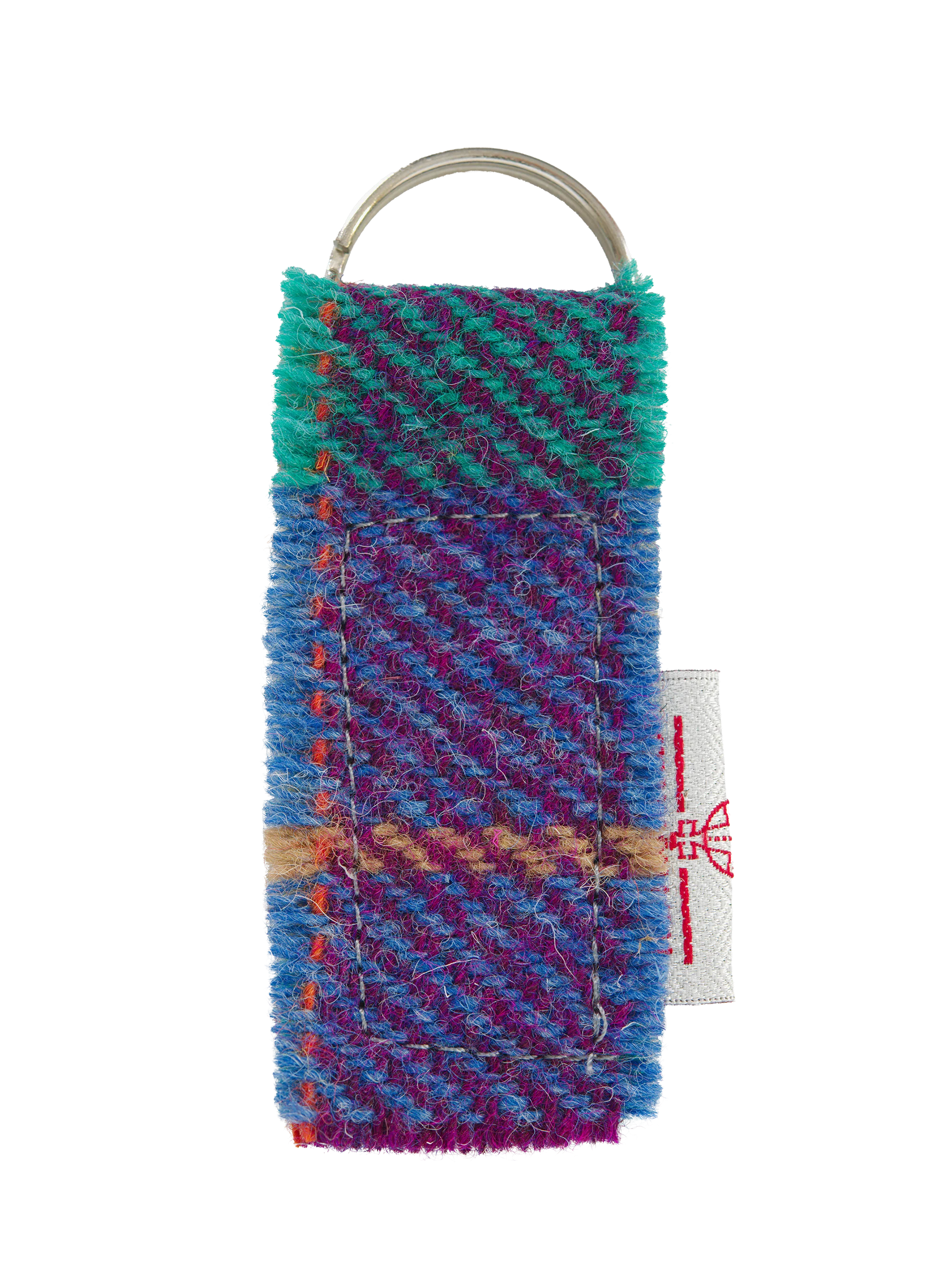 Harris Tweed Keyring - A094 (Seam)