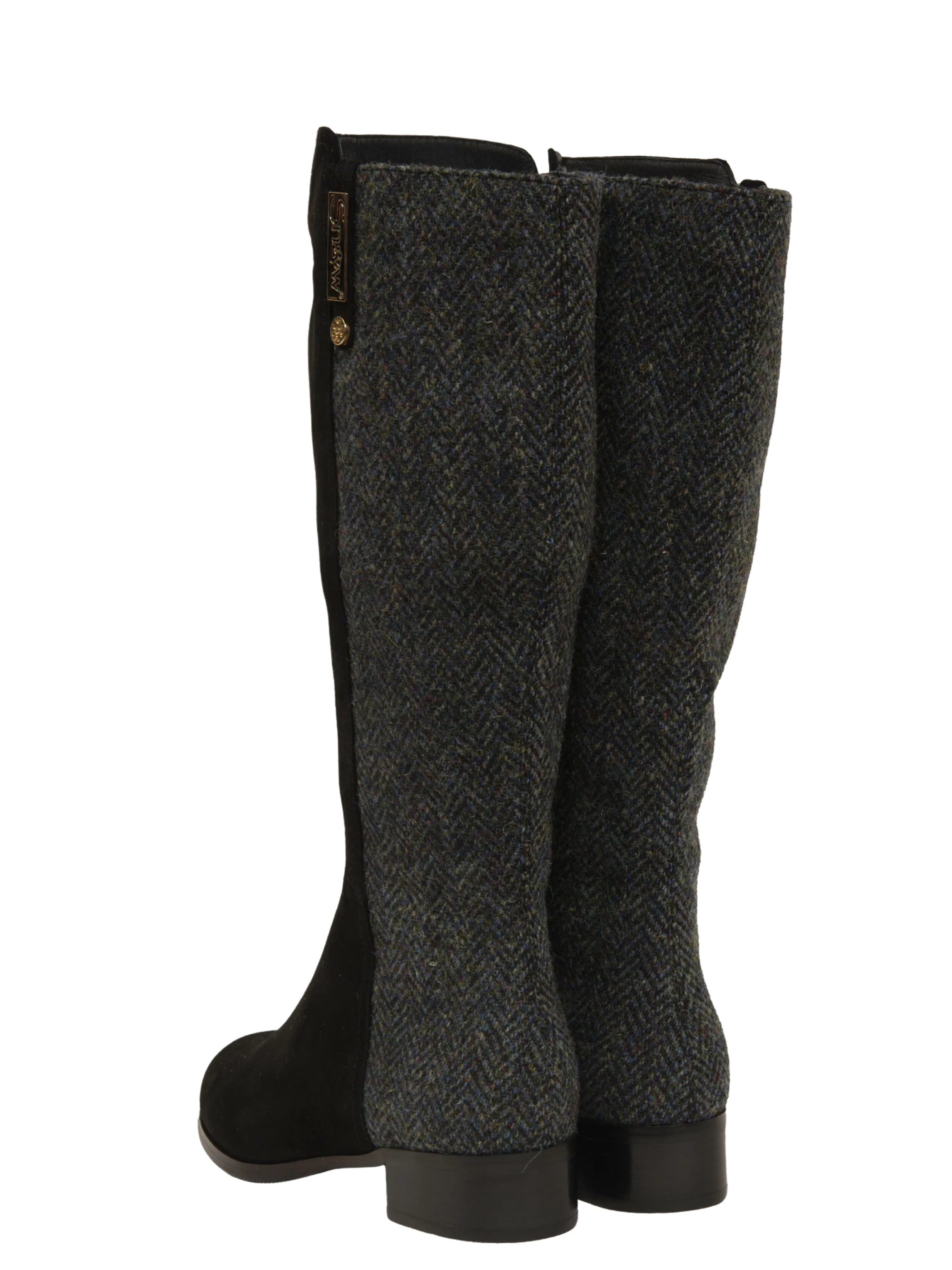 Harris Tweed Knee High Boots - HB85 - Image 3