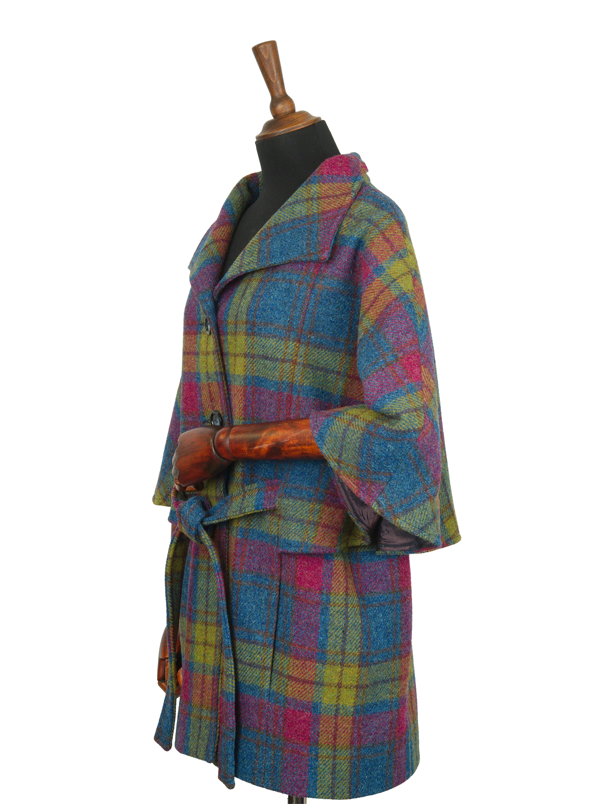 Harris Tweed Ladies Belted Cape - A0195 - Image 3
