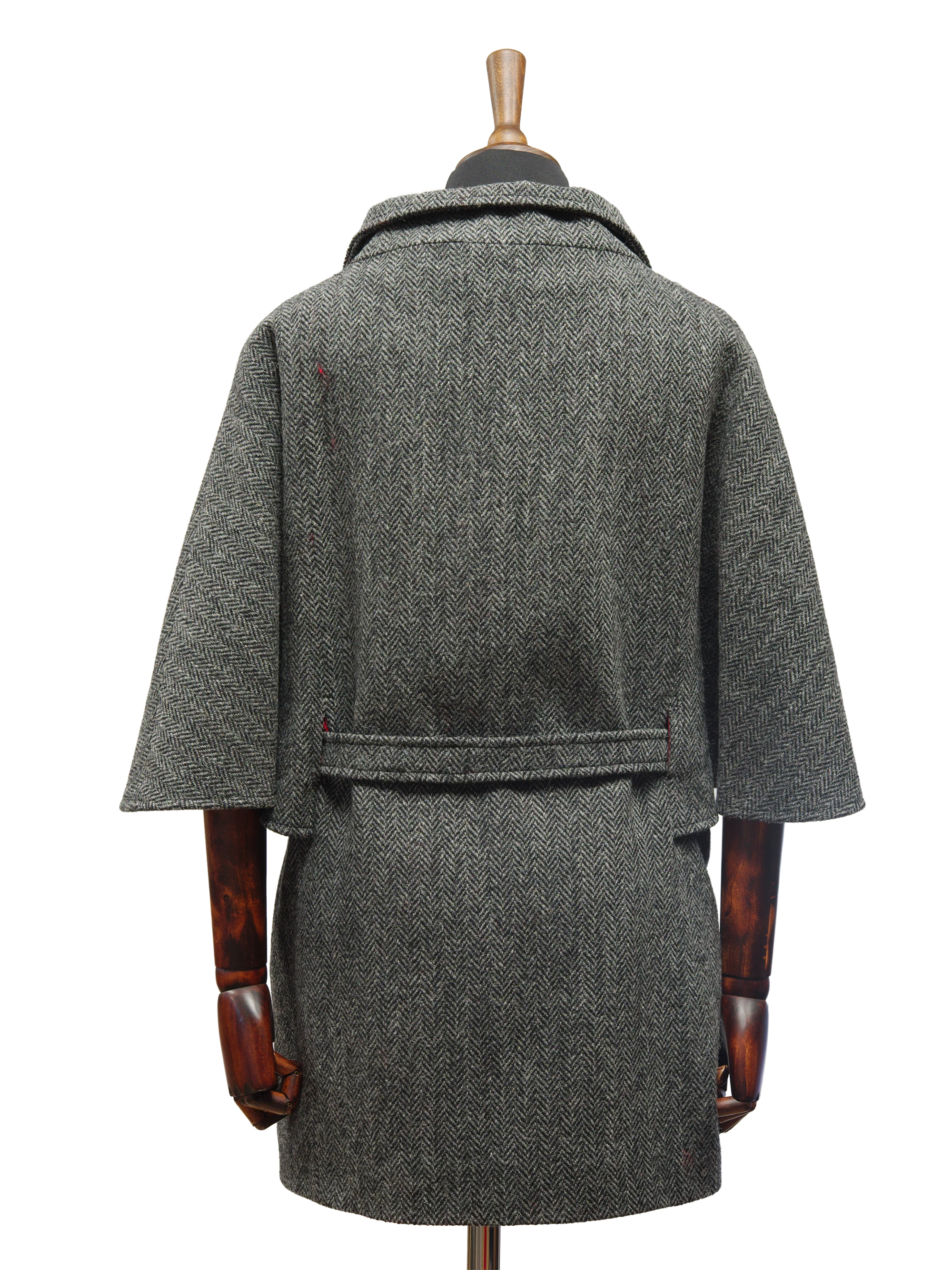 Harris Tweed Ladies Belted Cape - HB64 - Image 4