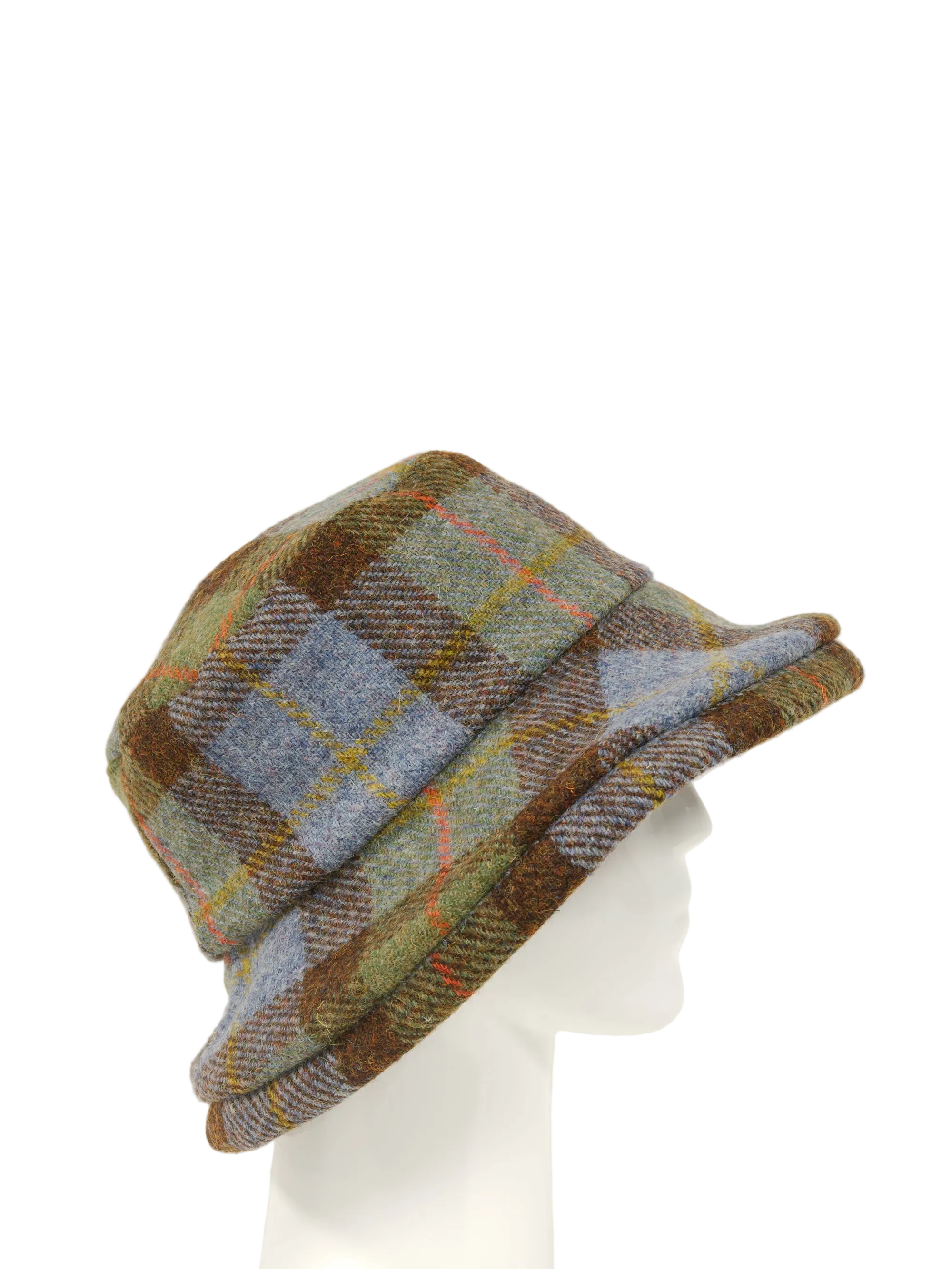 Harris Tweed Ladies Brimmed Hat - A017
