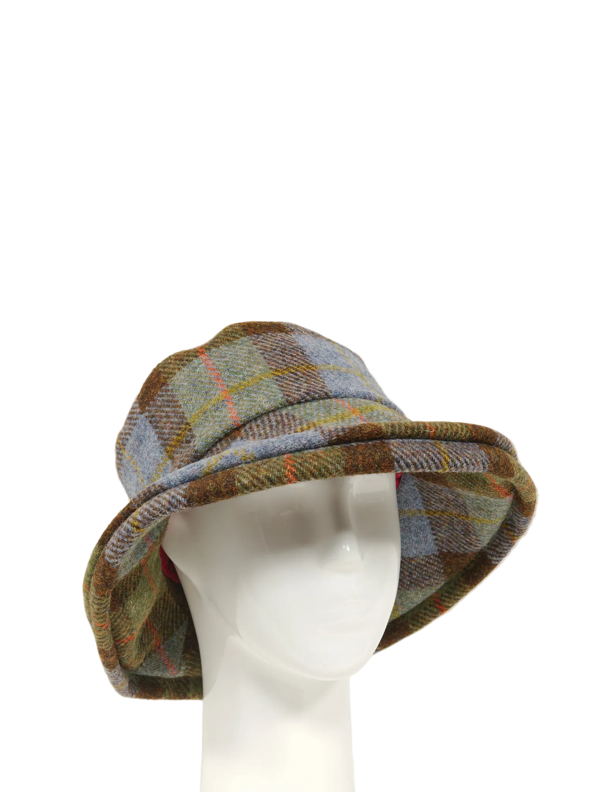 Harris Tweed Ladies Brimmed Hat - A017 - Image 2