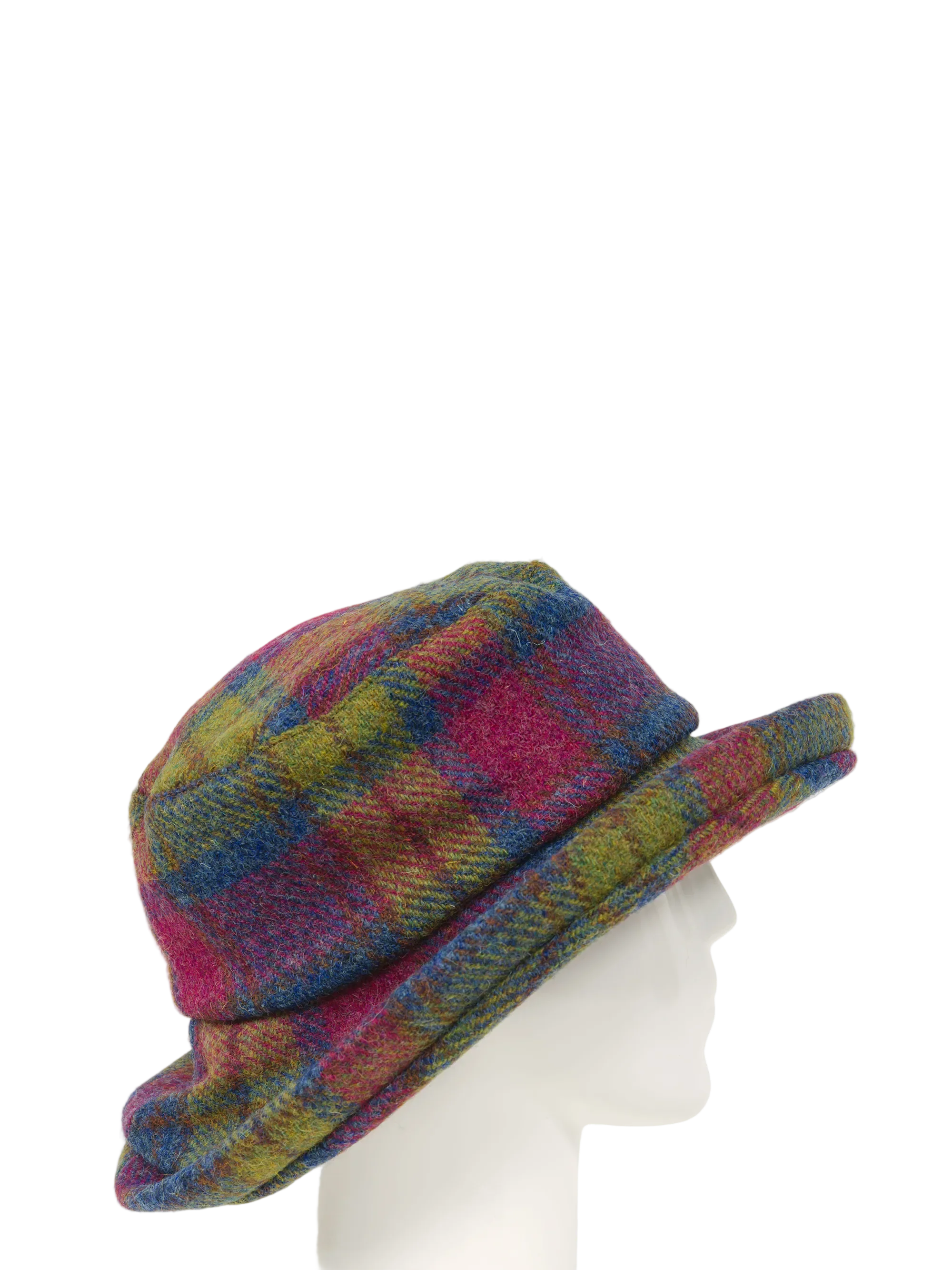 Harris Tweed Ladies Brimmed Hat - A0195