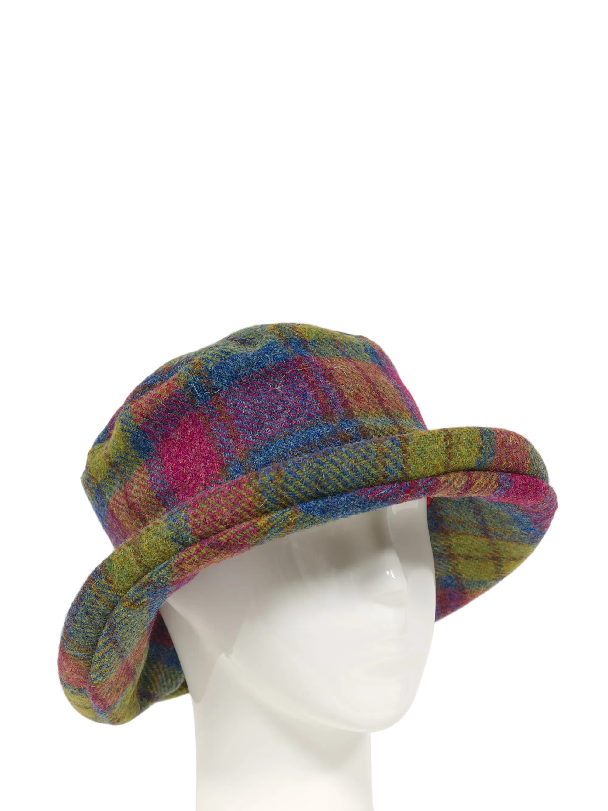 Harris Tweed Ladies Brimmed Hat - A0195 - Image 2