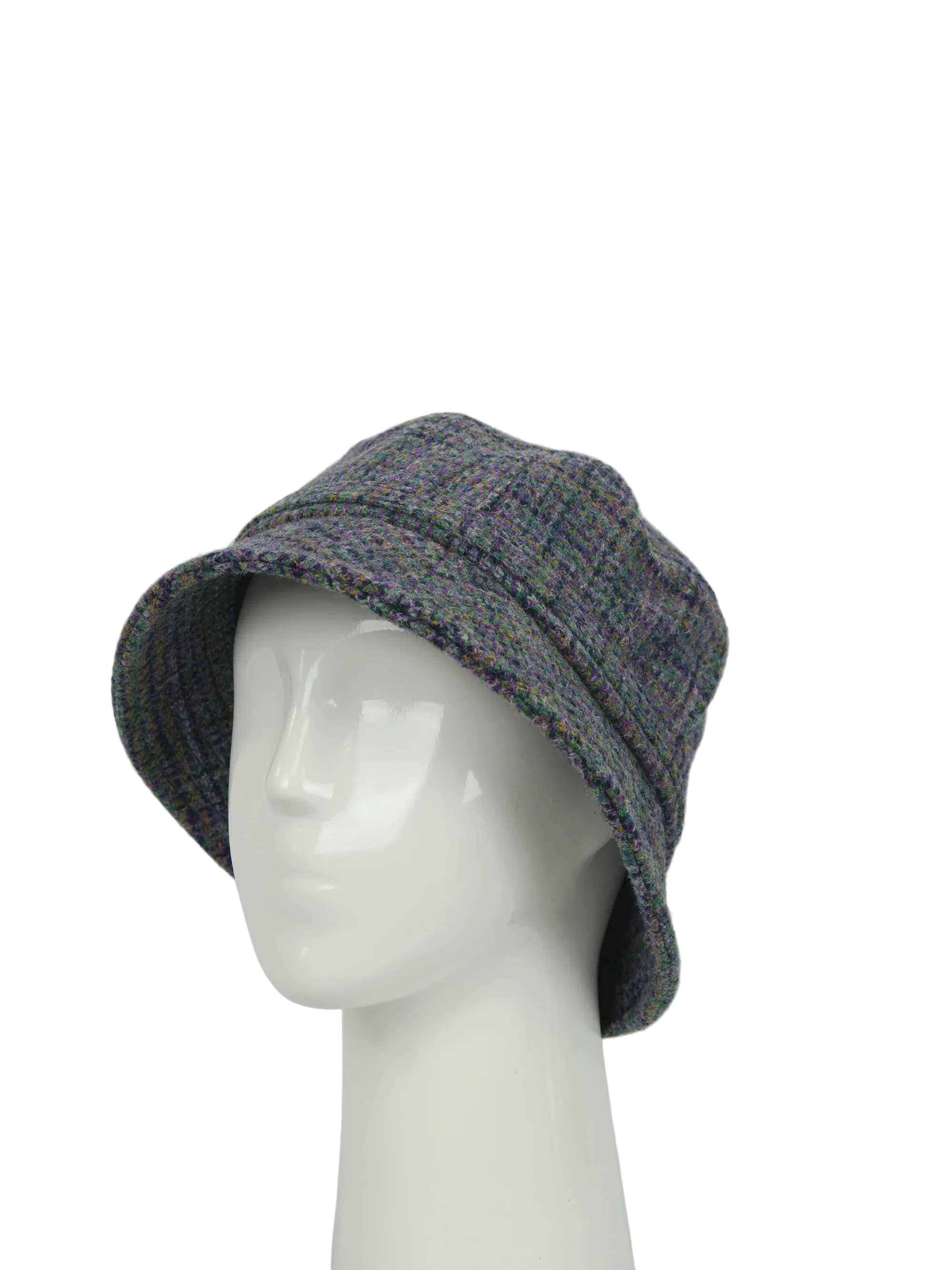 Harris Tweed Ladies Bucket Hat Thistle (HH) - Image 3