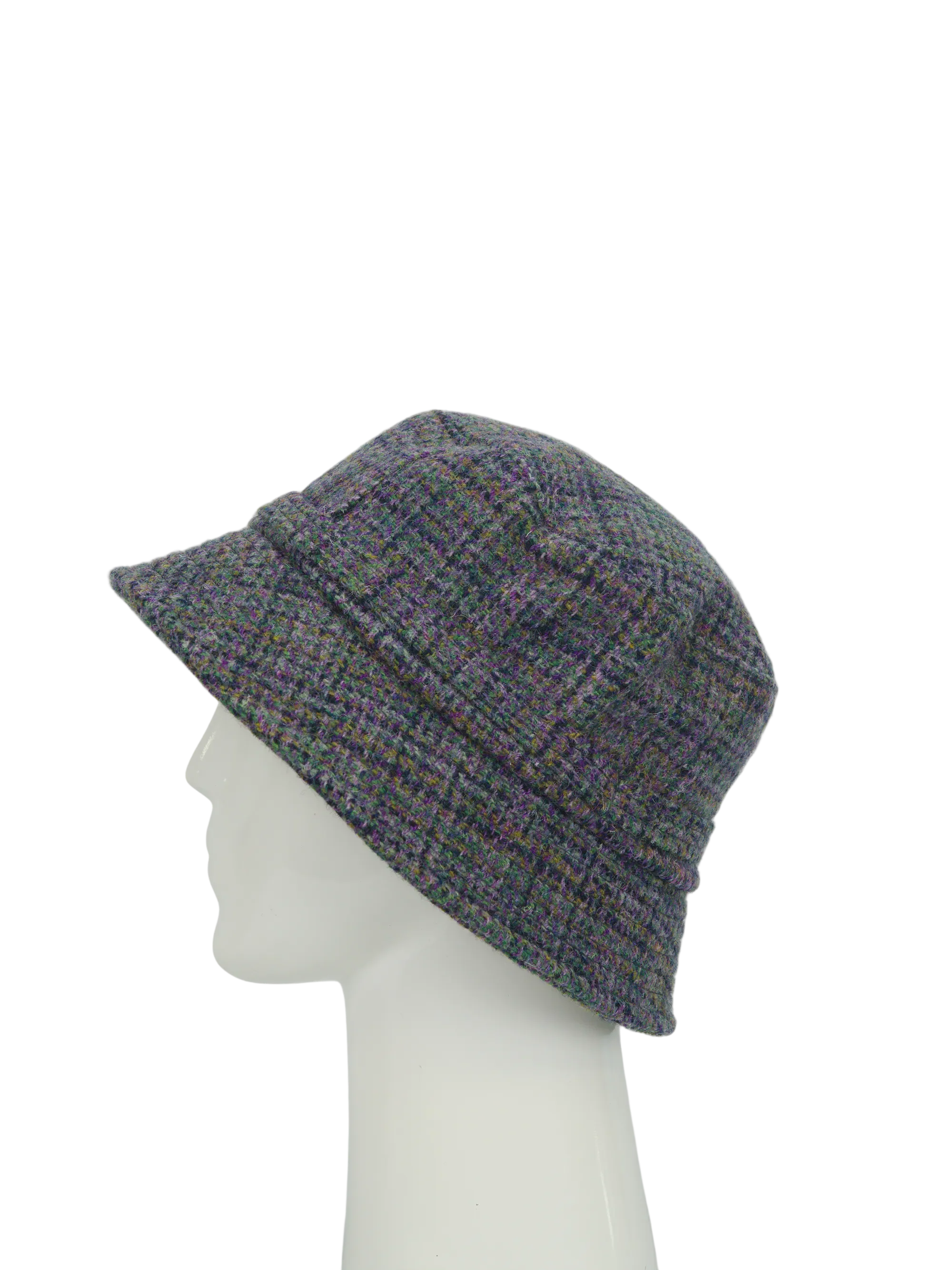 Harris Tweed Ladies Bucket Hat Thistle (HH) - Image 4