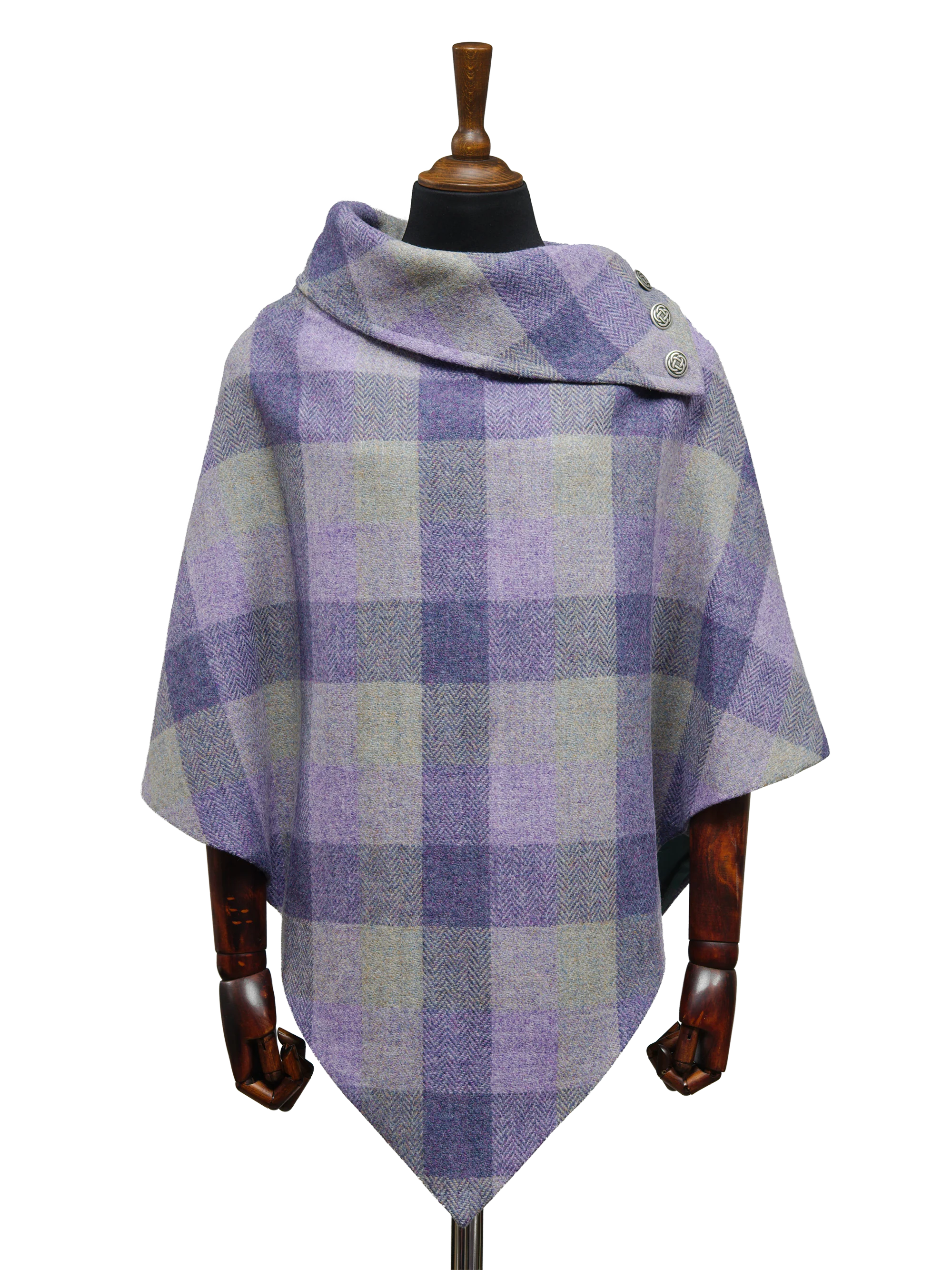 Harris Tweed Ladies Celtic Cape - HB156