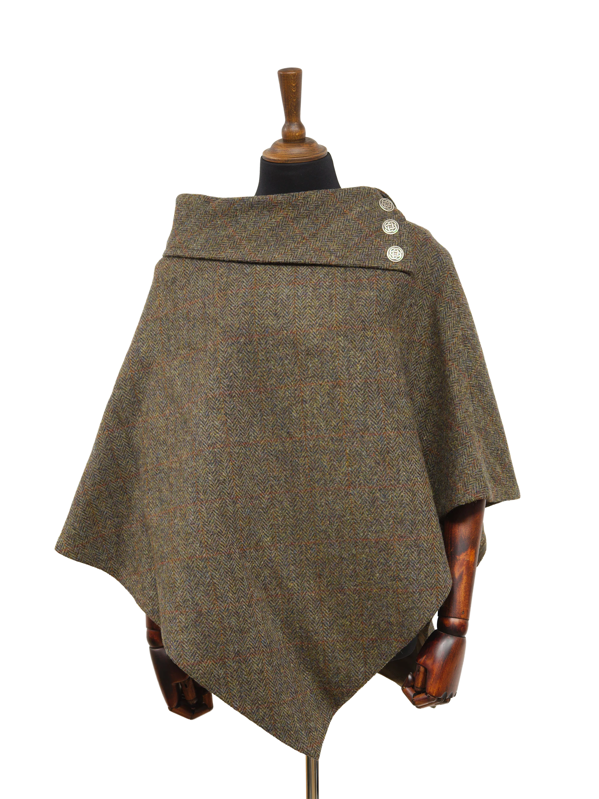 Harris Tweed Ladies Celtic Cape - HB40