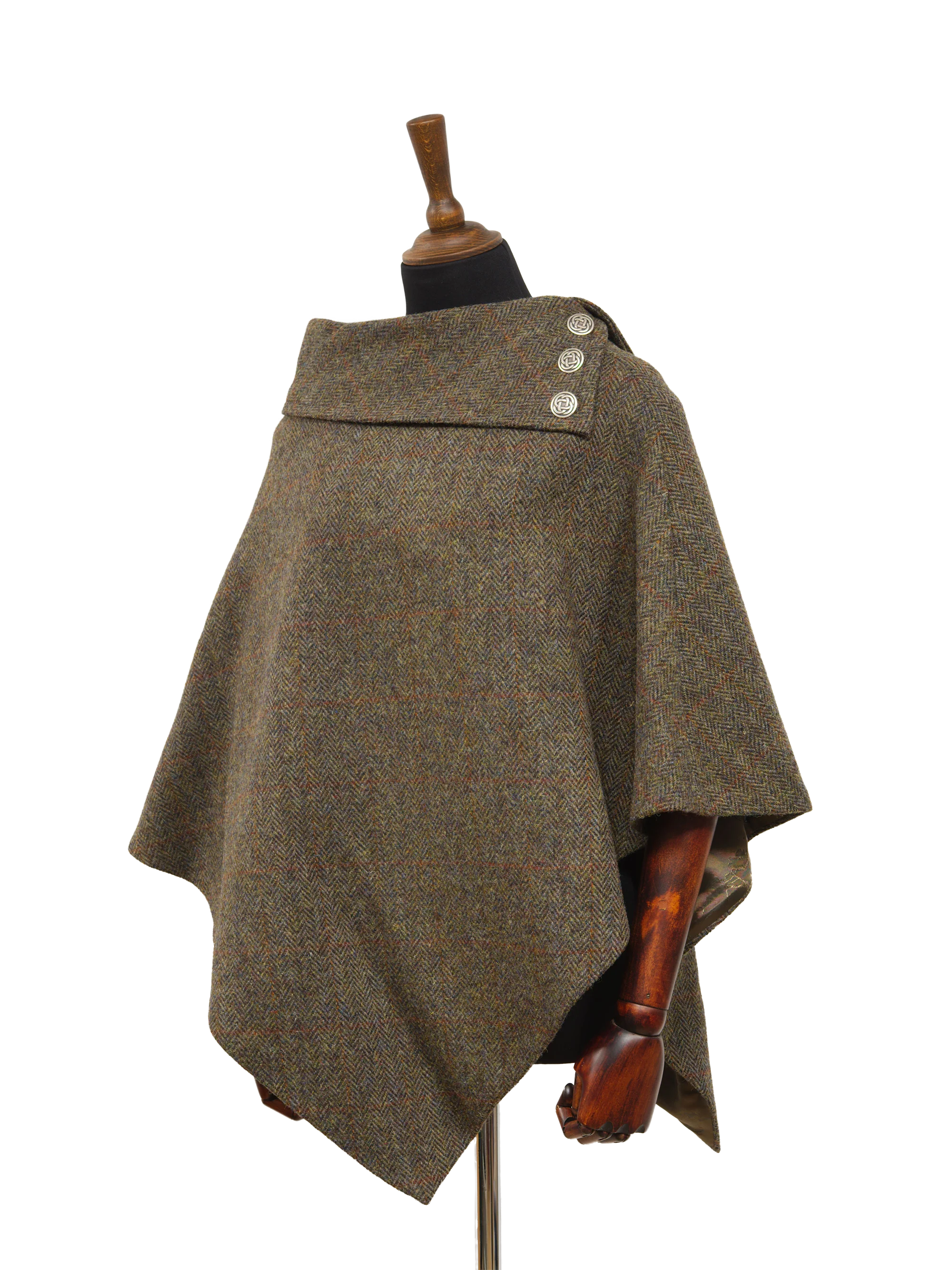 Harris Tweed Ladies Celtic Cape - HB40 - Image 2