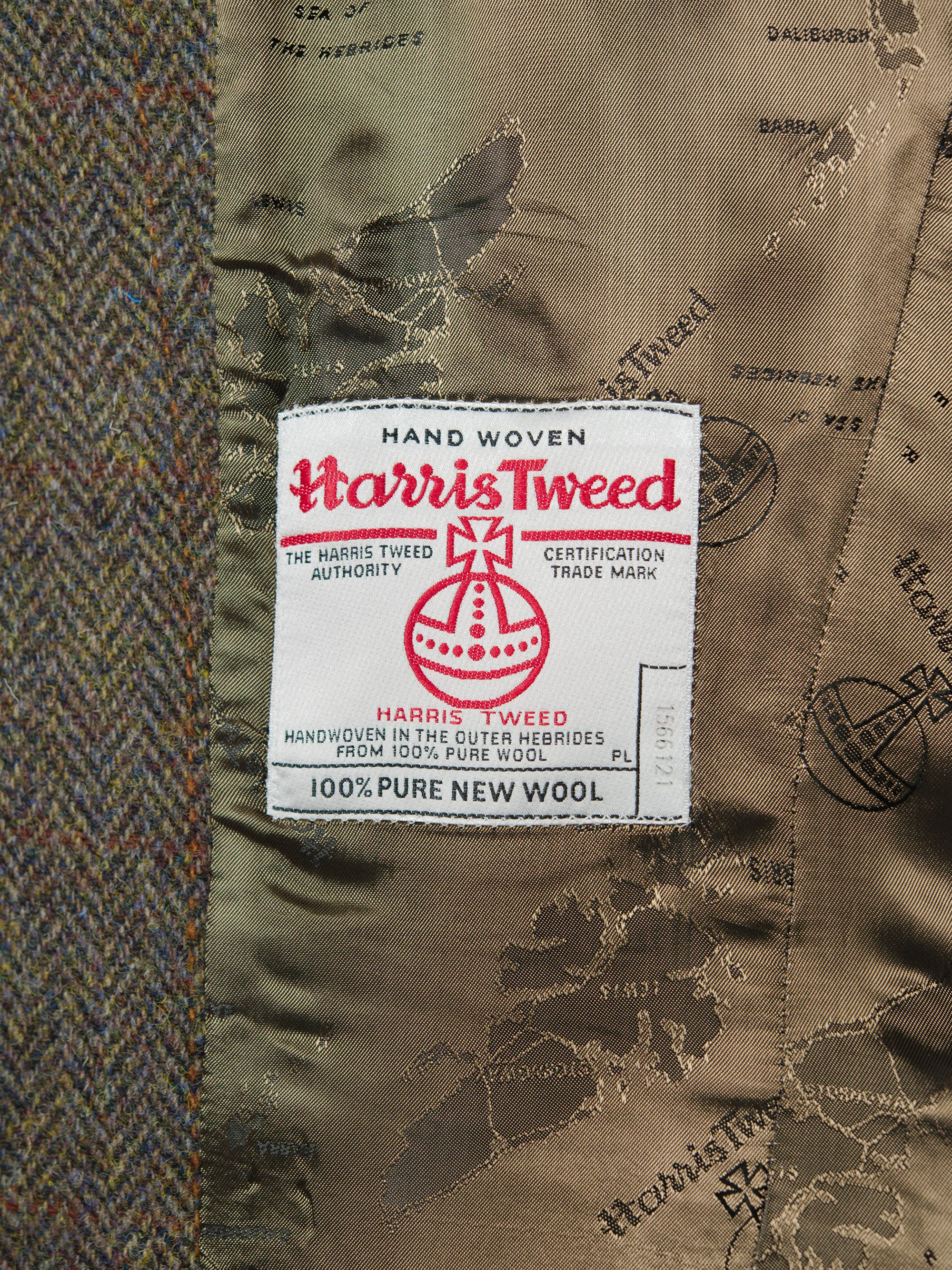 Harris Tweed Ladies Fitted Jacket - HB40 - Image 7