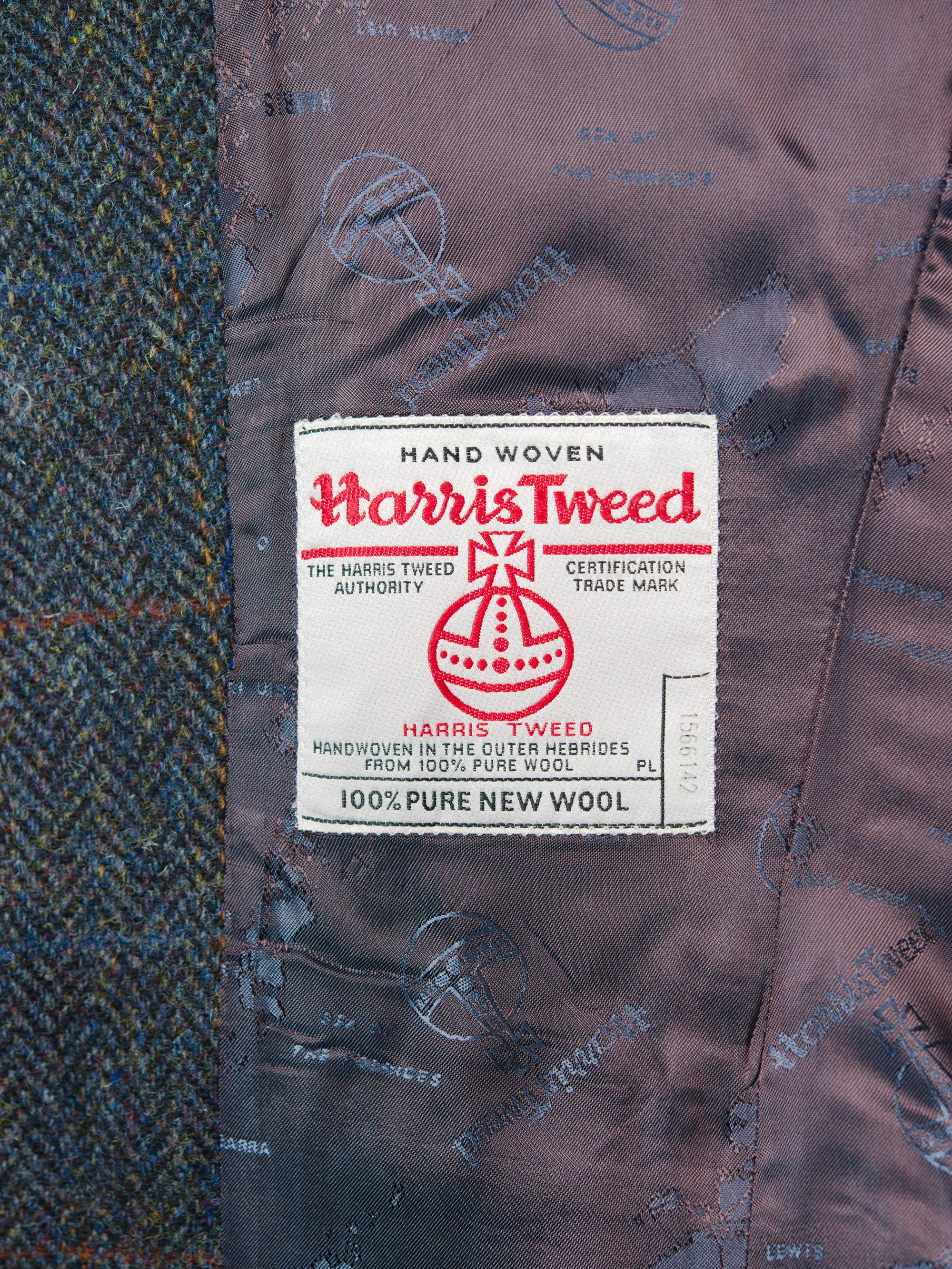 Harris Tweed Ladies Fitted Jacket - HB80 - Image 7