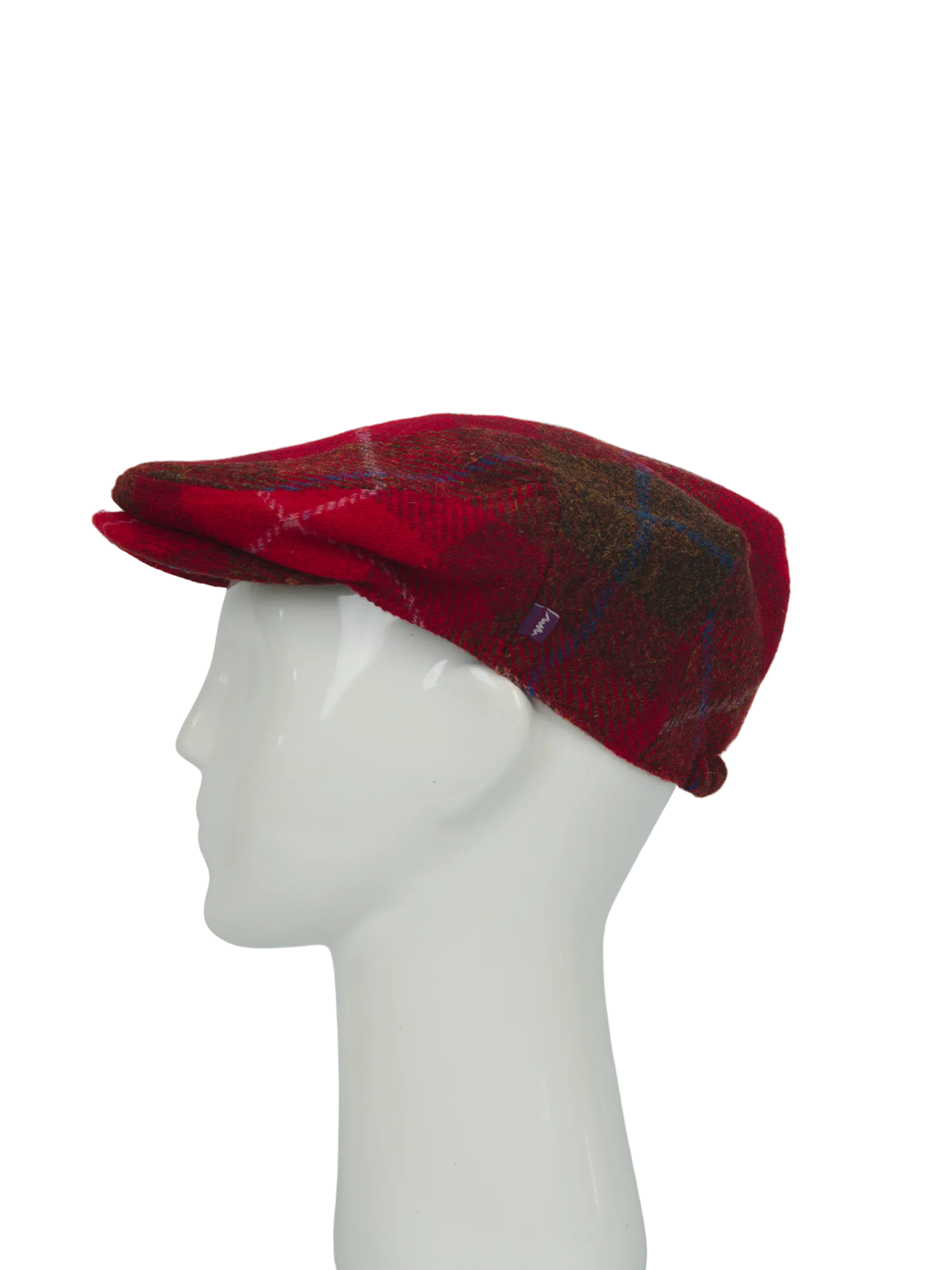 Harris Tweed Ladies Flat Cap A001 (HH) - Image 4