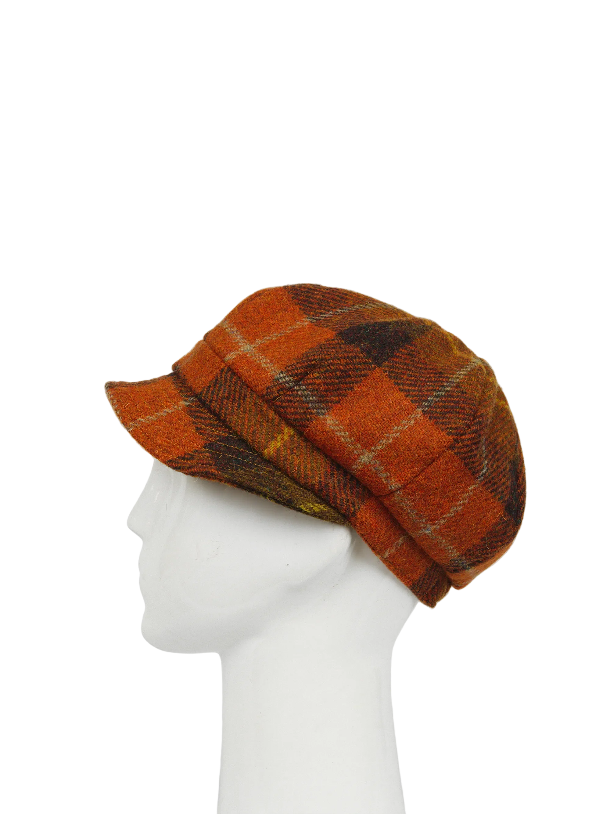 Harris Tweed Ladies Flower Hat - A0258 (HW) - Image 4