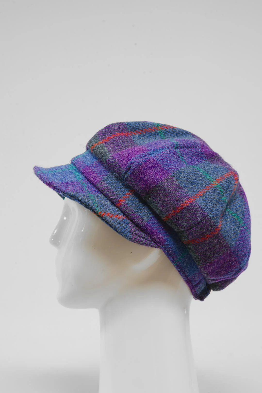 Harris Tweed Ladies Flower Hat (HW) - A089 - Image 4