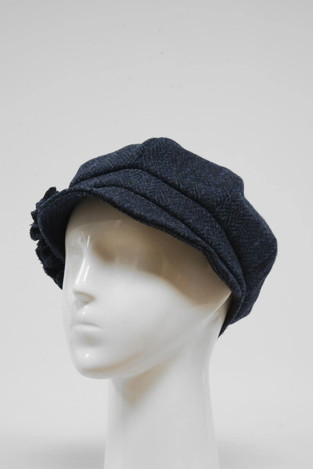 Harris Tweed Ladies Flower Hat (HW) - HB104 - Image 3