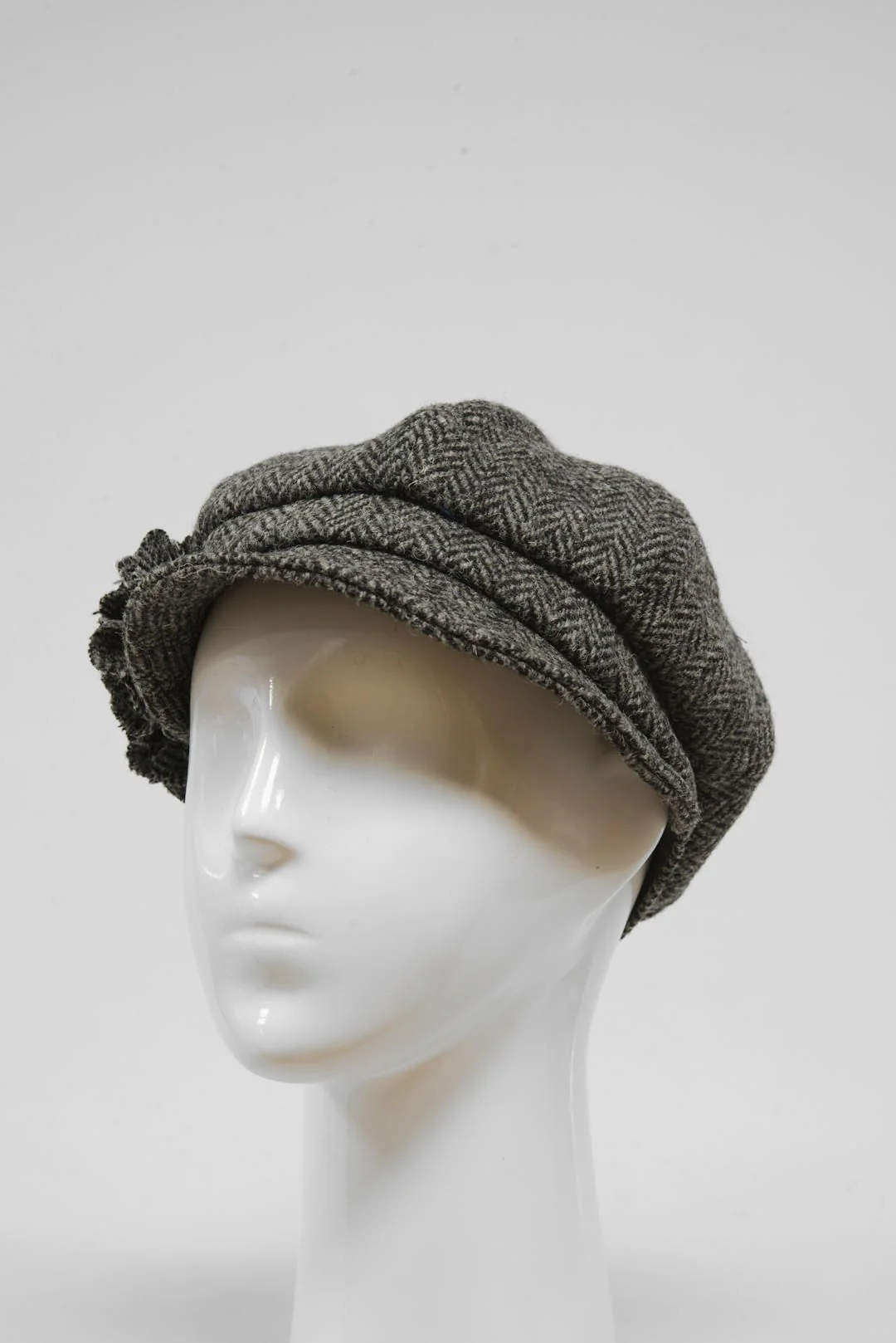 Harris Tweed Ladies Flower Hat (HW) - HB64 - Image 3