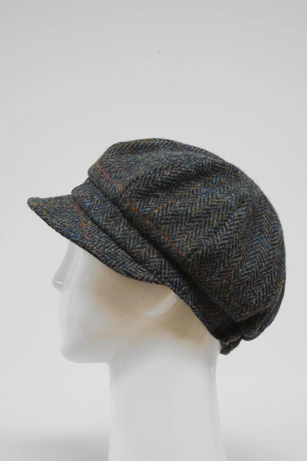 Harris Tweed Ladies Flower Hat (HW) - HB80 - Image 4
