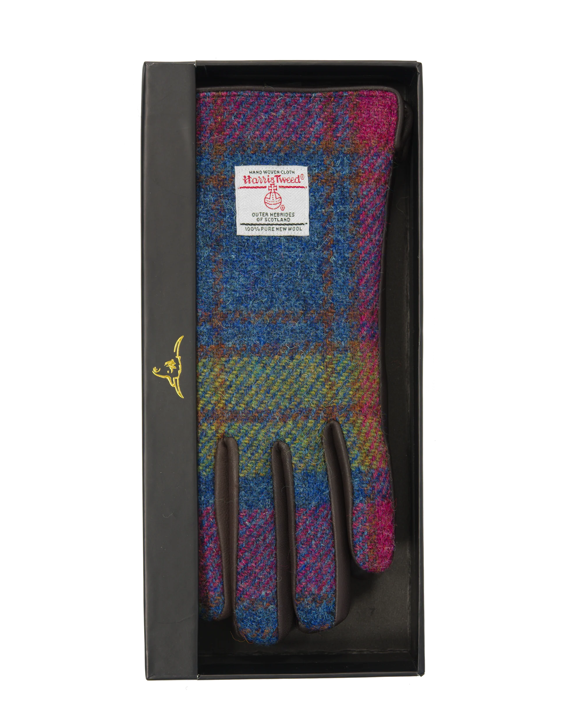 Harris Tweed Ladies Gloves - A0195 (GA) - Image 3