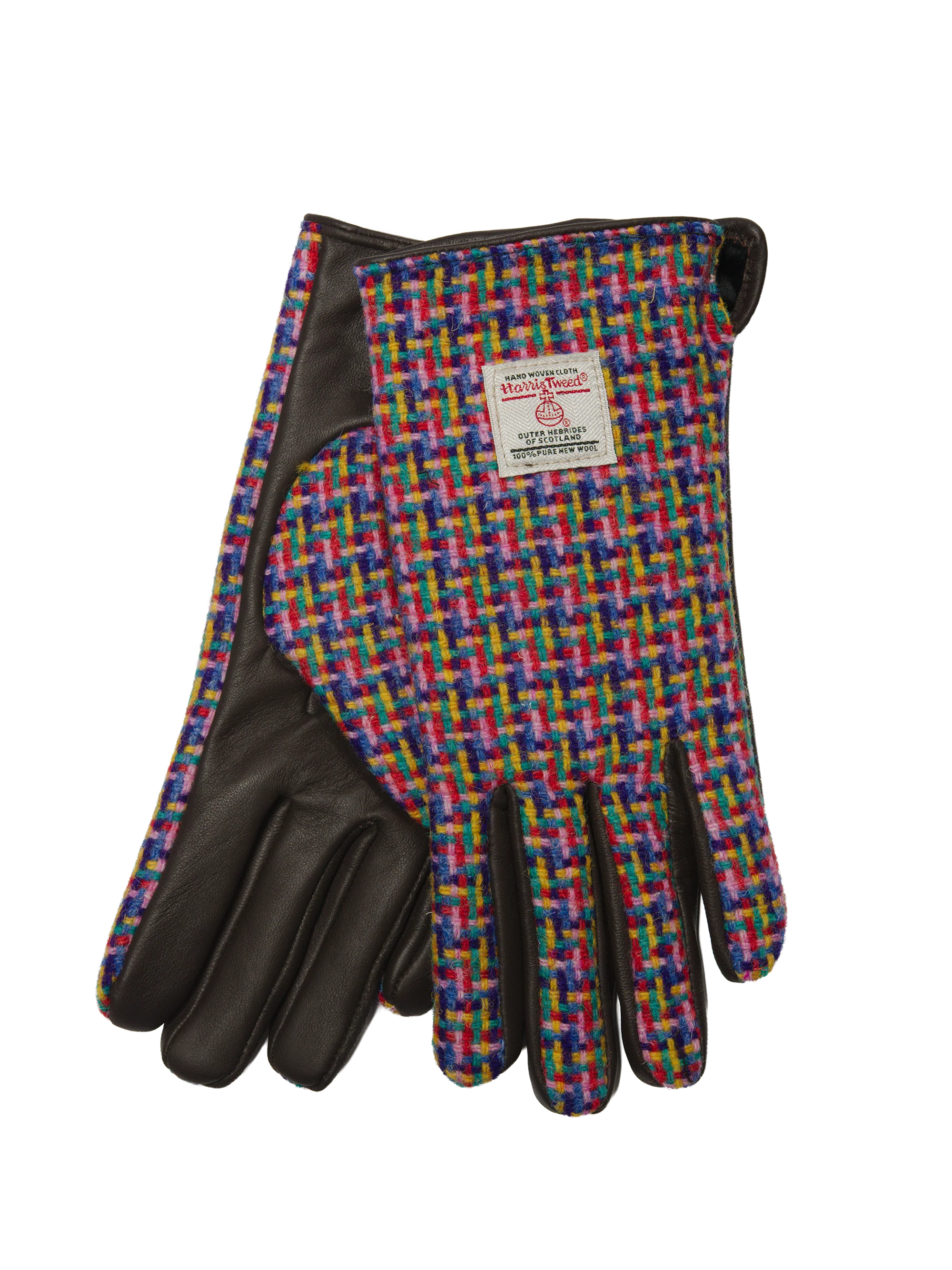 Harris Tweed Ladies Gloves - Jazzy Weave (GA)
