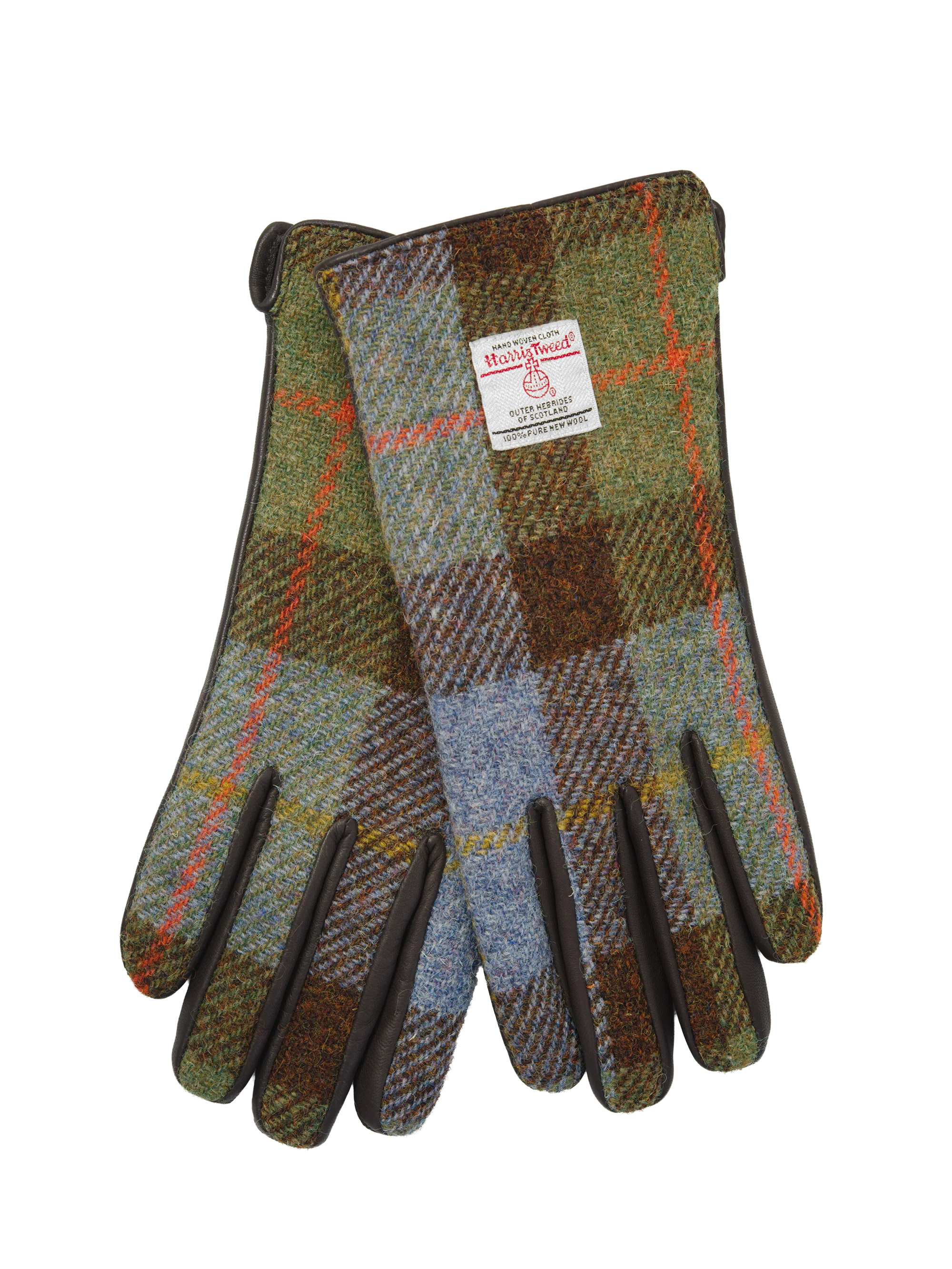 Harris Tweed Ladies Gloves - Macleod Check (GA) - Image 2