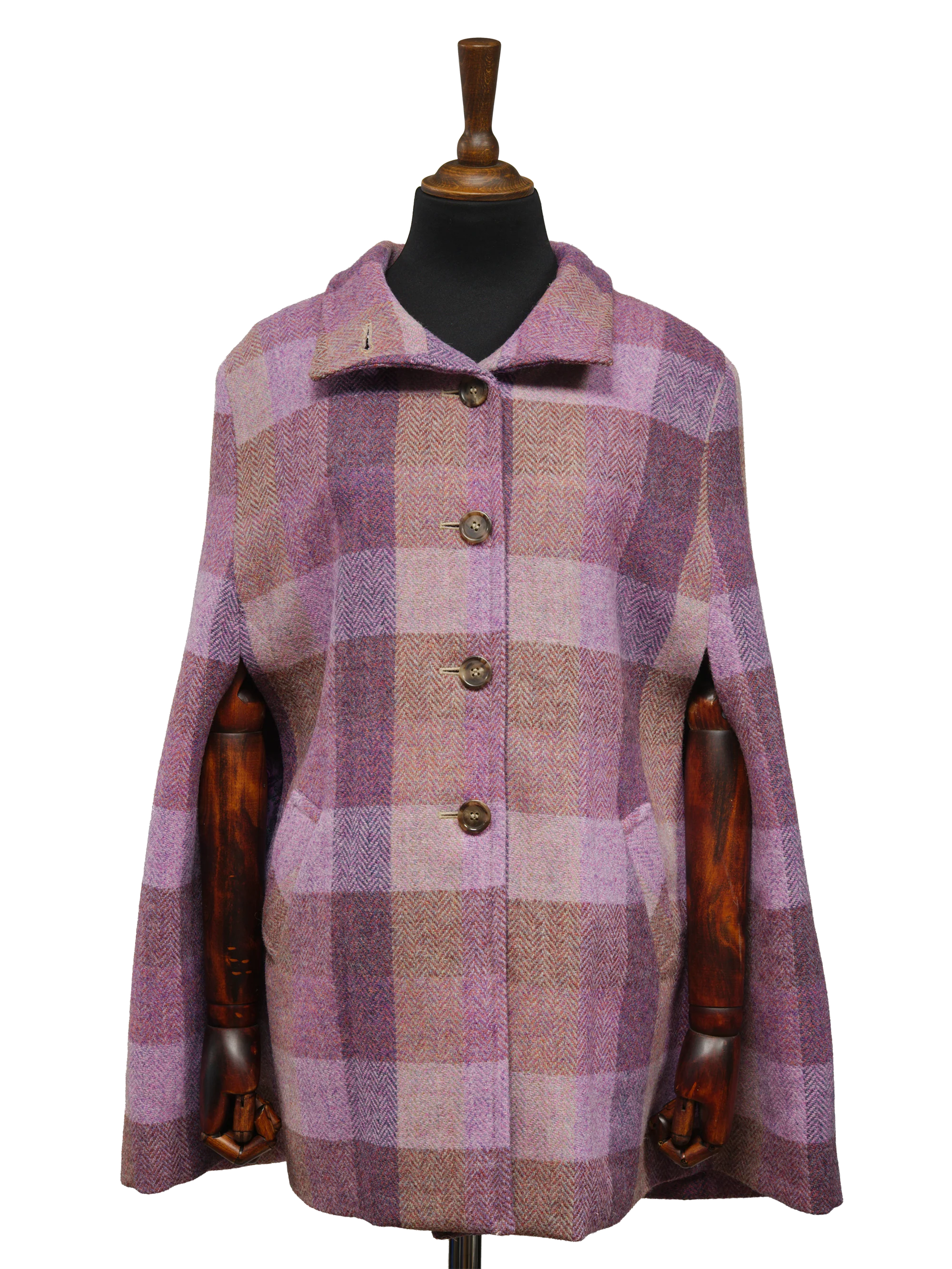 Harris Tweed Ladies Sienna Cape - HB145 - Image 2