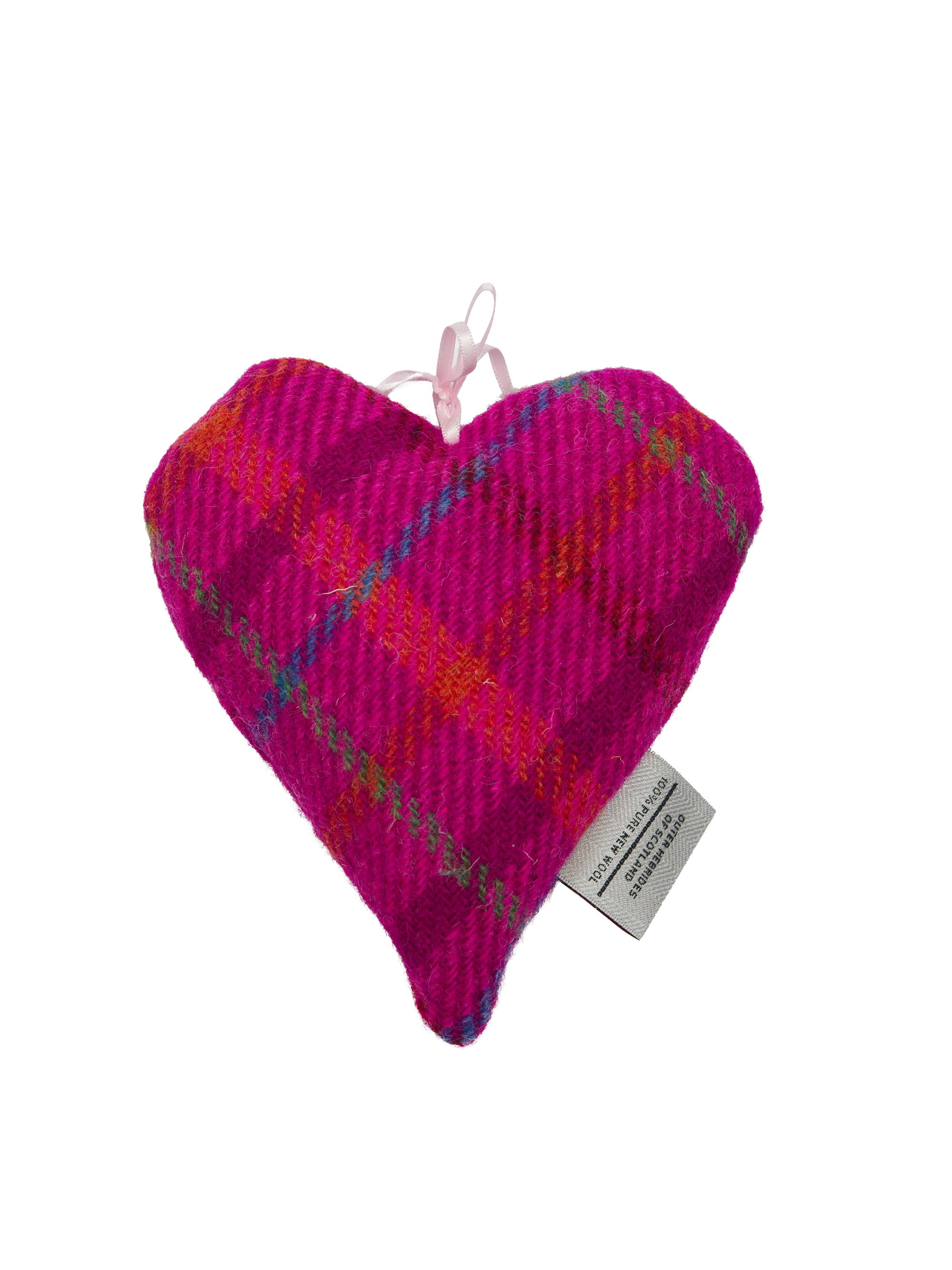 Harris Tweed Lavender Heart - A0161 - Image 2