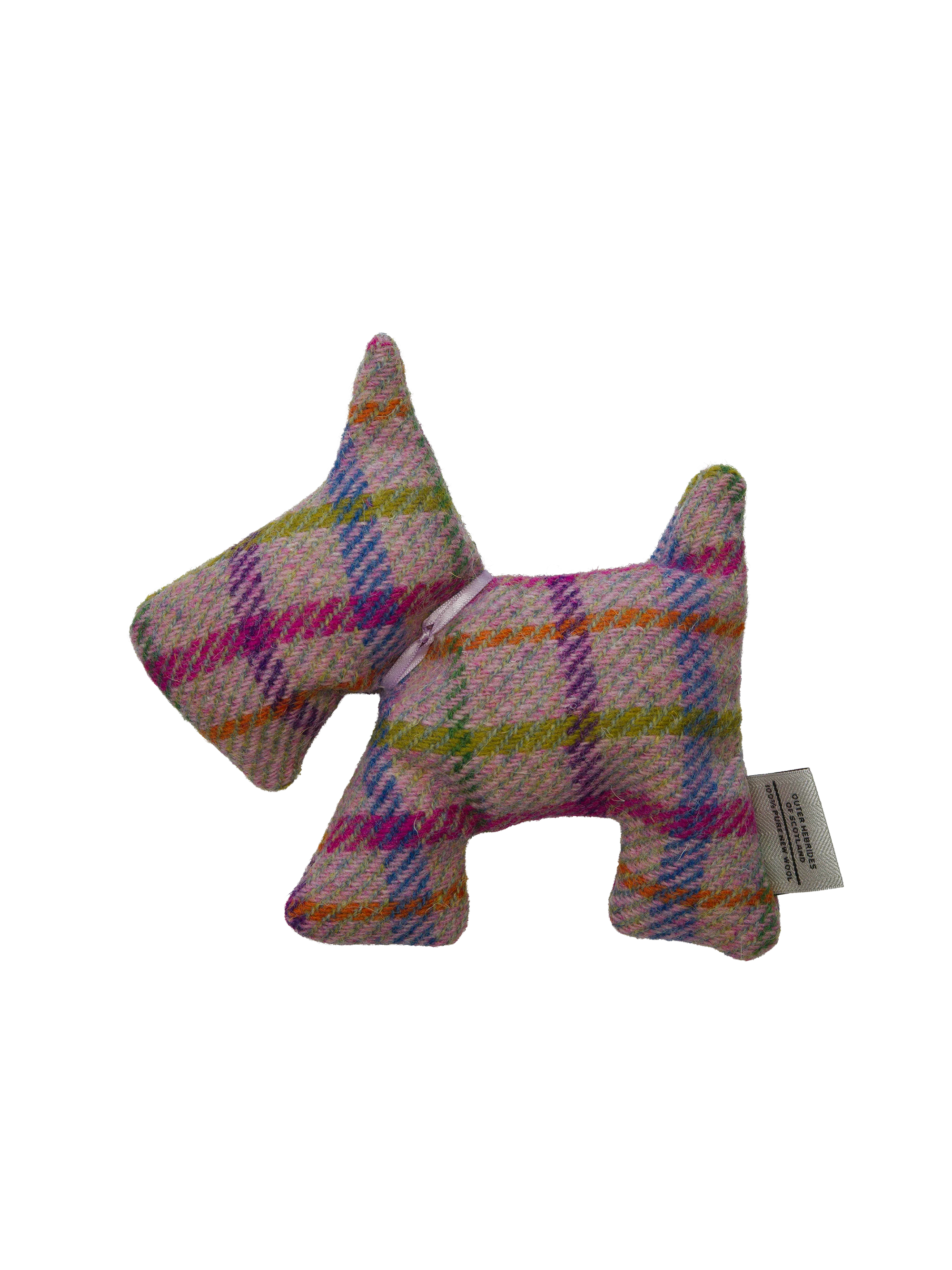 Harris Tweed Lavender Scottie Dog - A0159 - Image 2