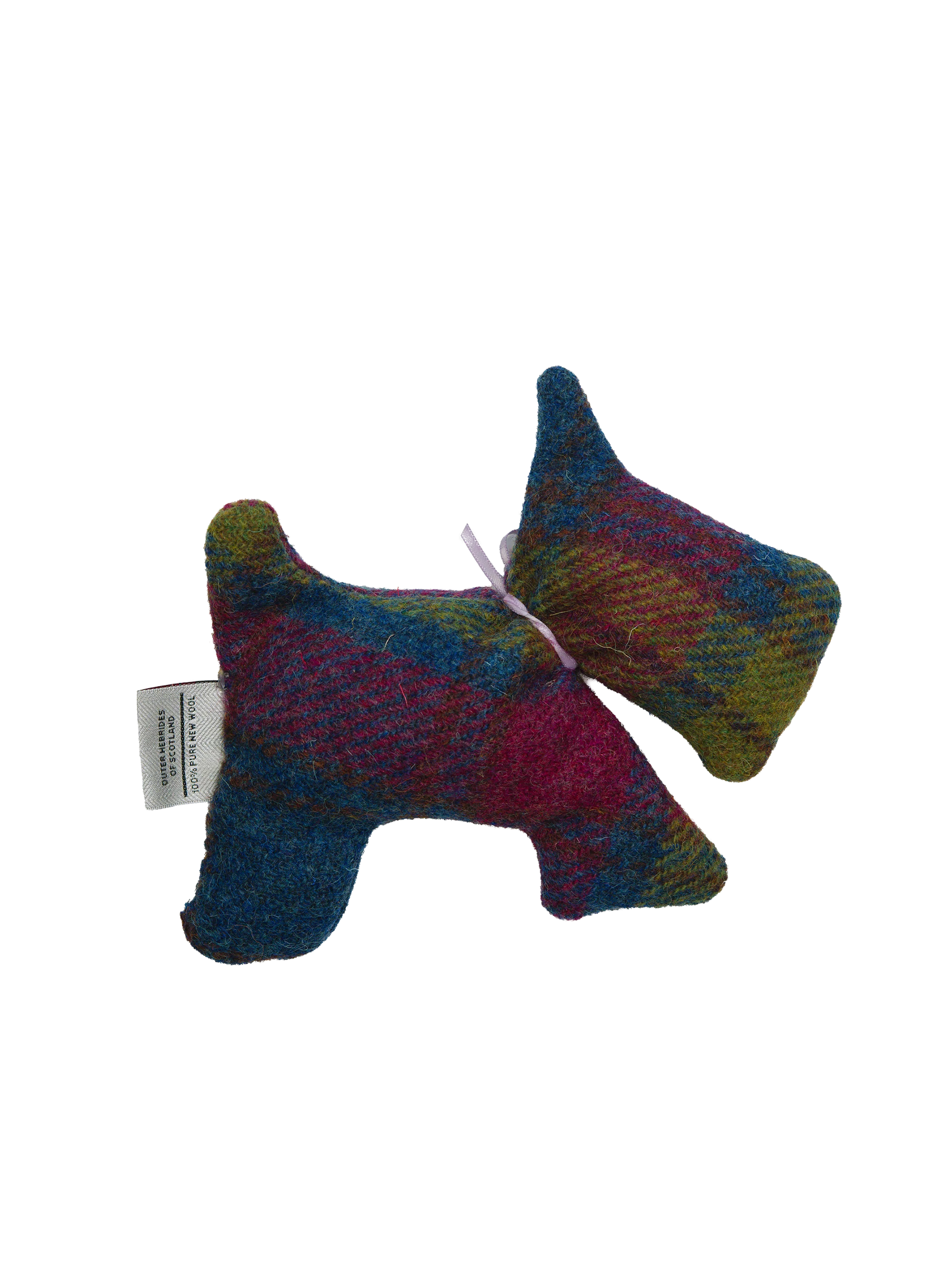 Harris Tweed Lavender Scottie Dog - A0195 - Image 2
