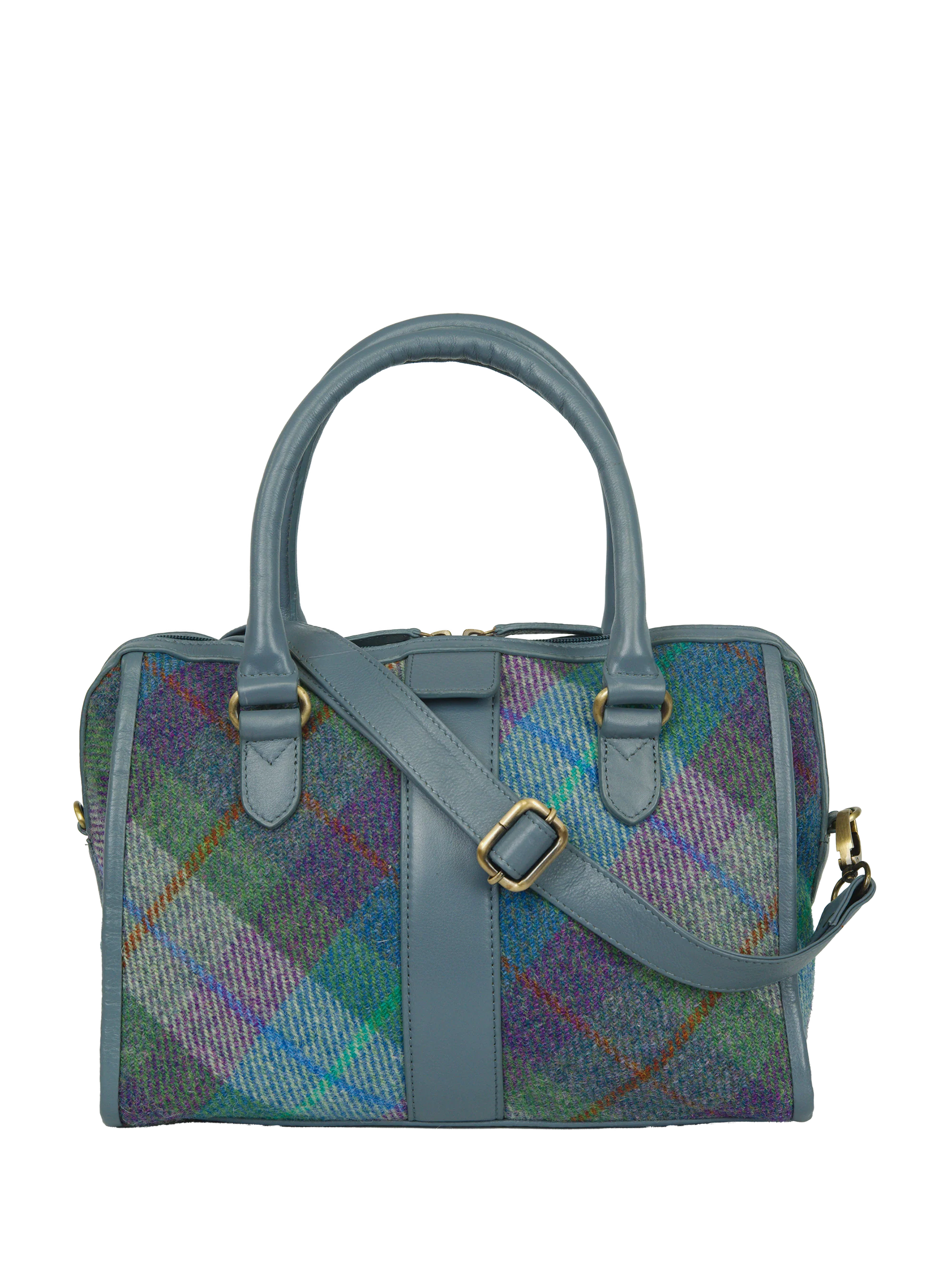Harris Tweed Maraig Bag - A0173 (C) (Blue)