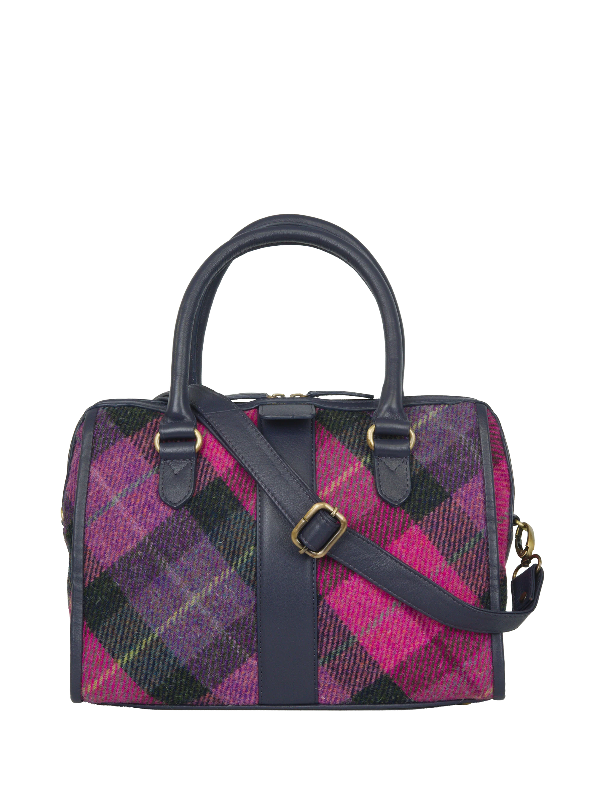 Harris Tweed Maraig Bag - A0257 (C) (Bluebell)