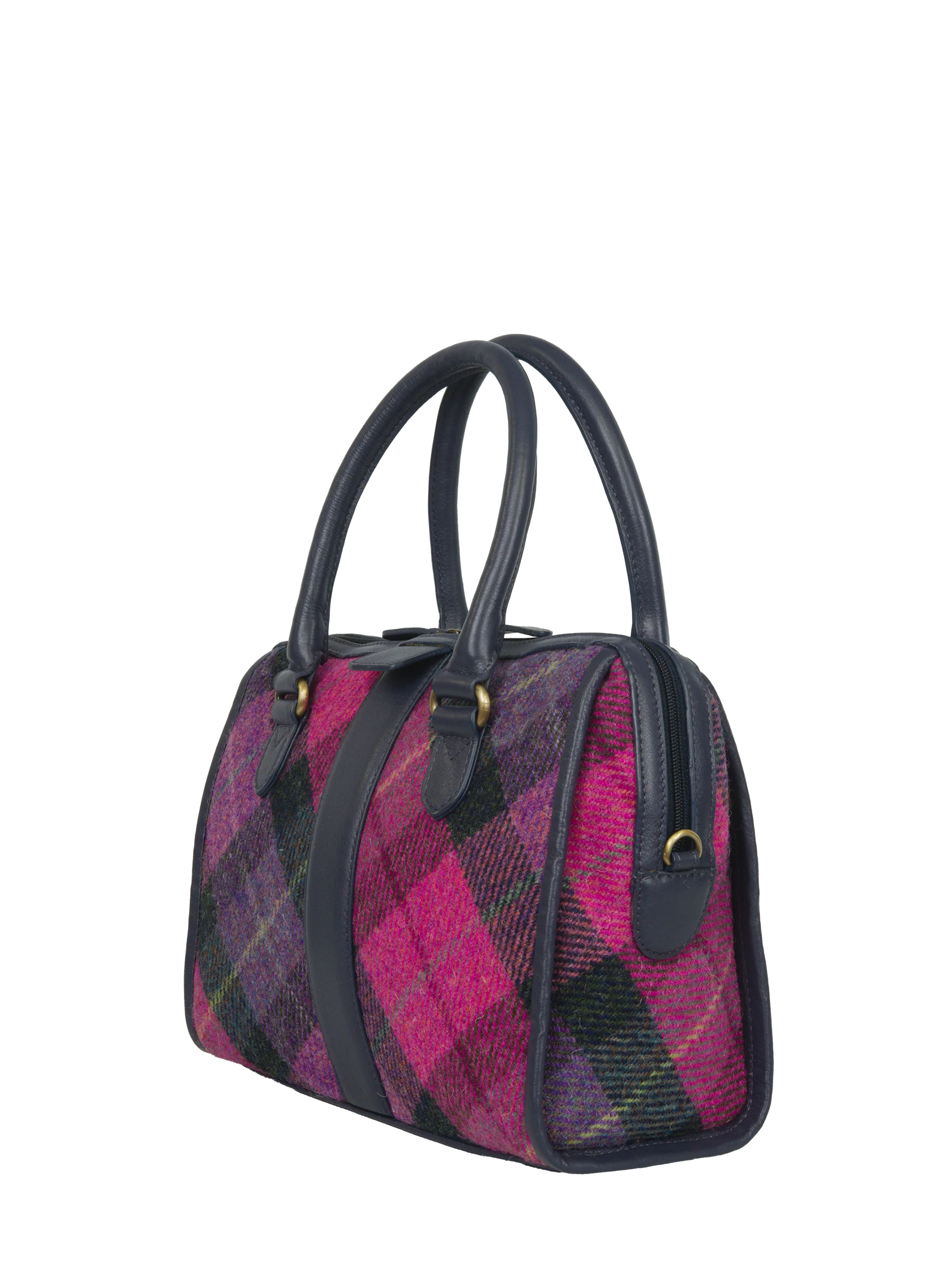 Harris Tweed Maraig Bag - A0257 (C) (Bluebell) - Image 3