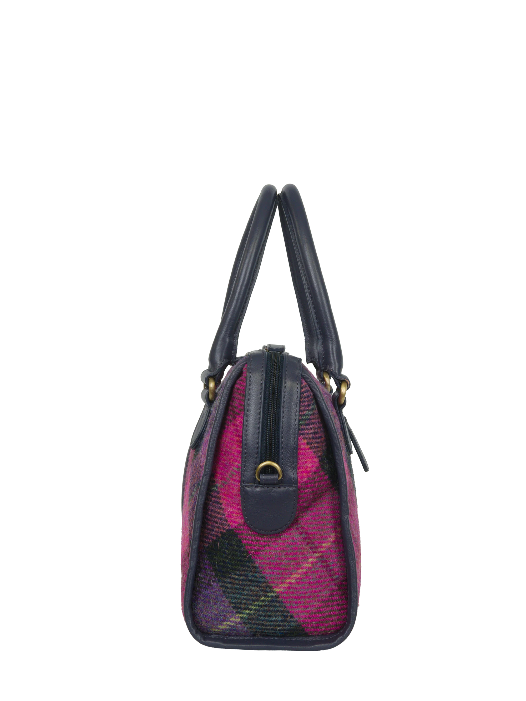 Harris Tweed Maraig Bag - A0257 (C) (Bluebell) - Image 4