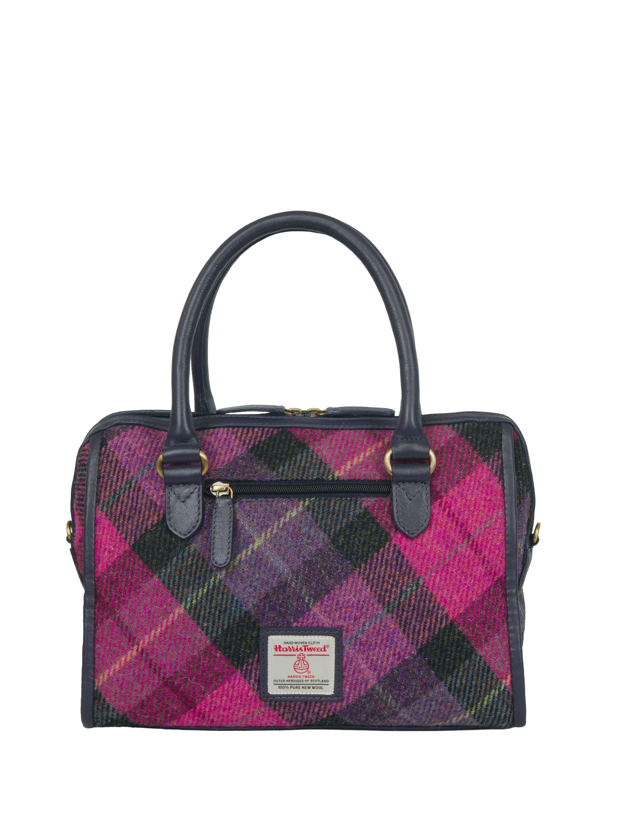 Harris Tweed Maraig Bag - A0257 (C) (Bluebell) - Image 5